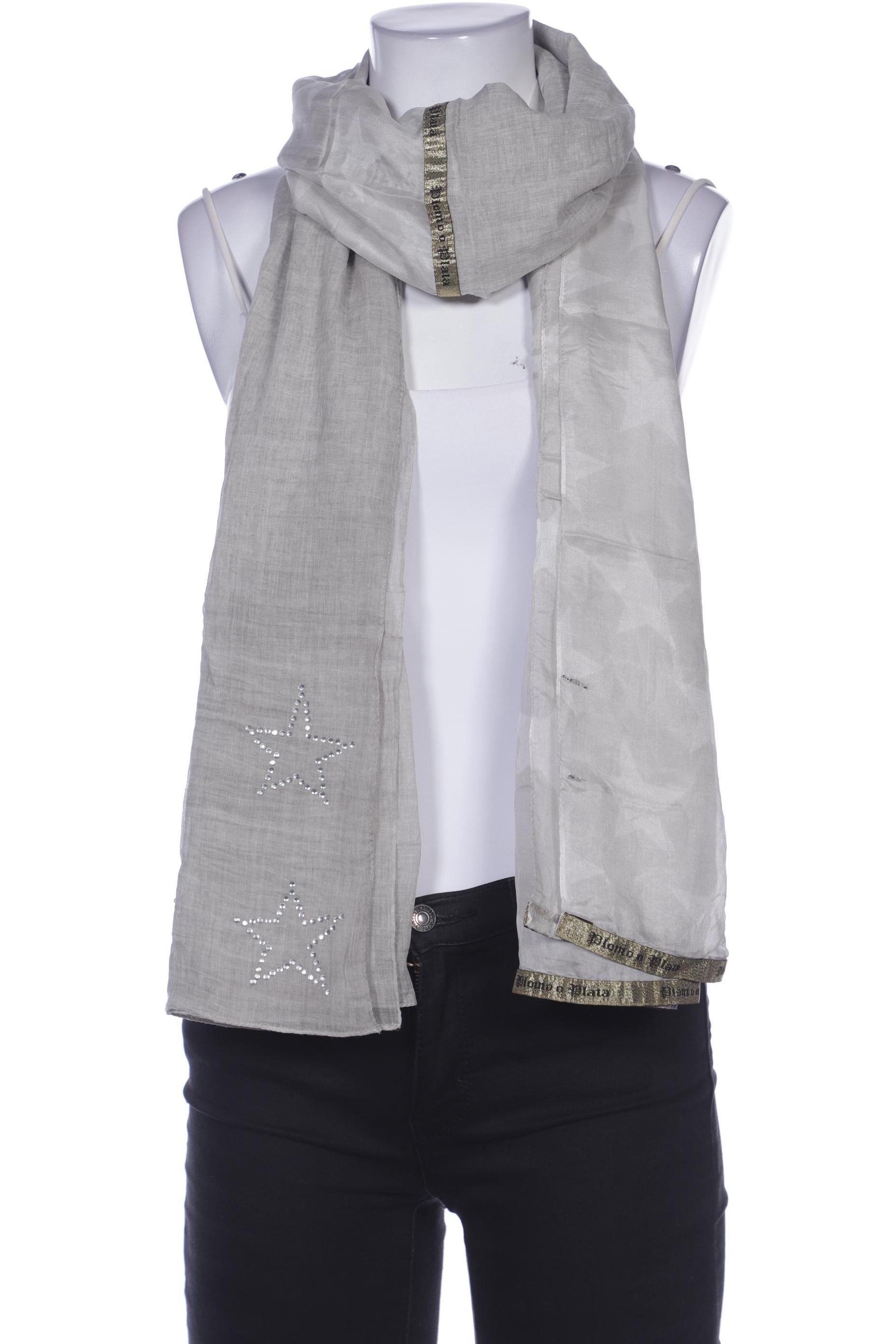 

Plomo o Plata Damen Schal, grau, Gr.