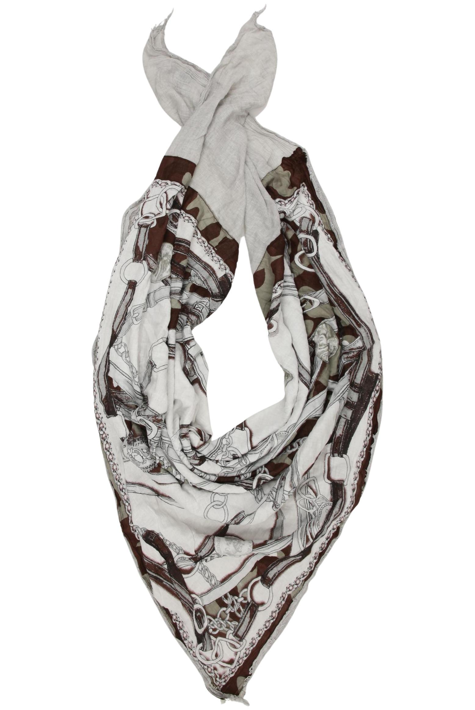 

Plomo o Plata Damen Schal, grau, Gr.