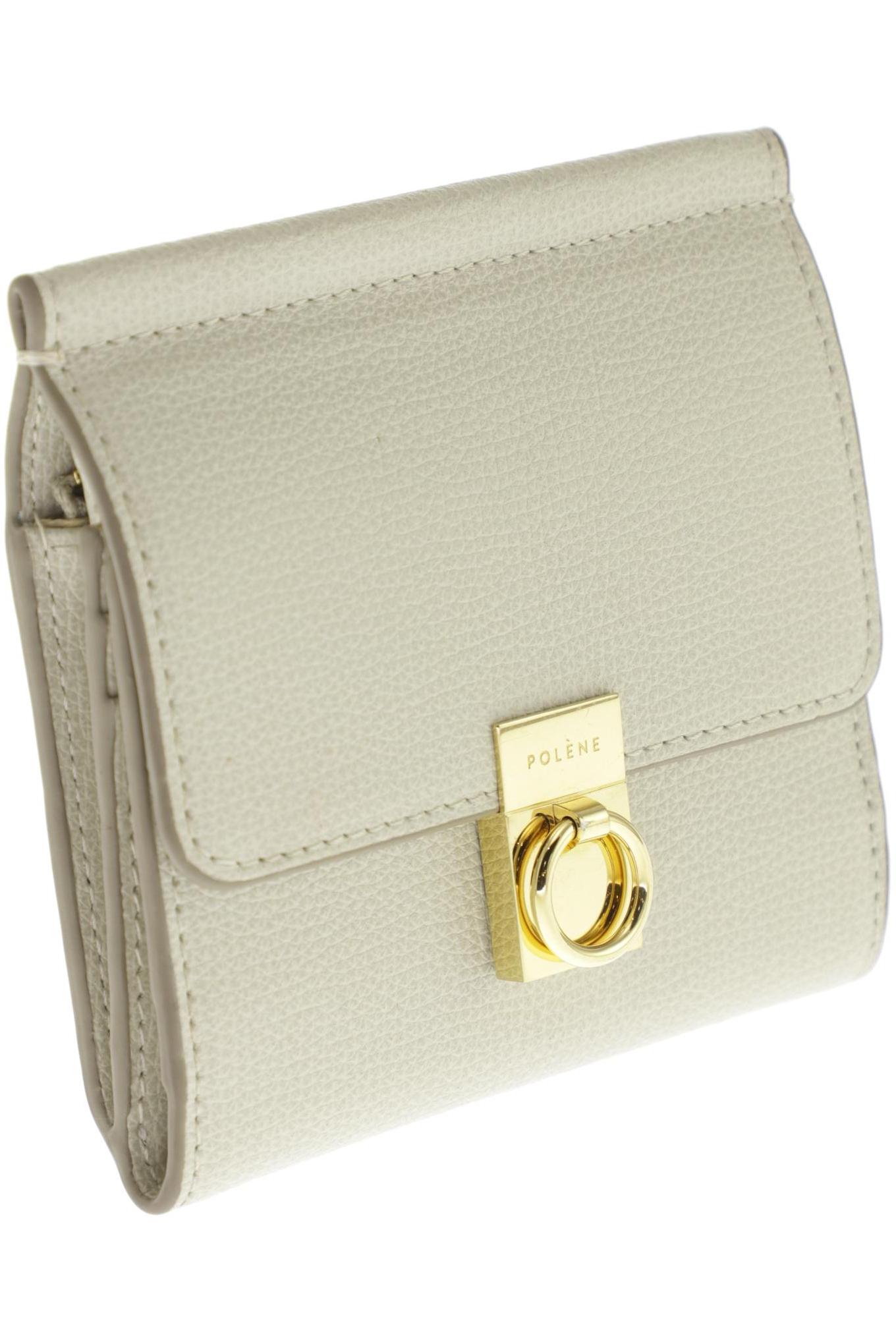 

Polene Paris Damen Portemonnaie, beige