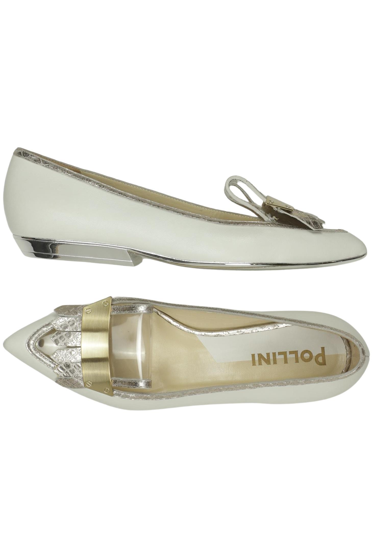 

Pollini Damen Ballerinas, weiß, Gr. 36