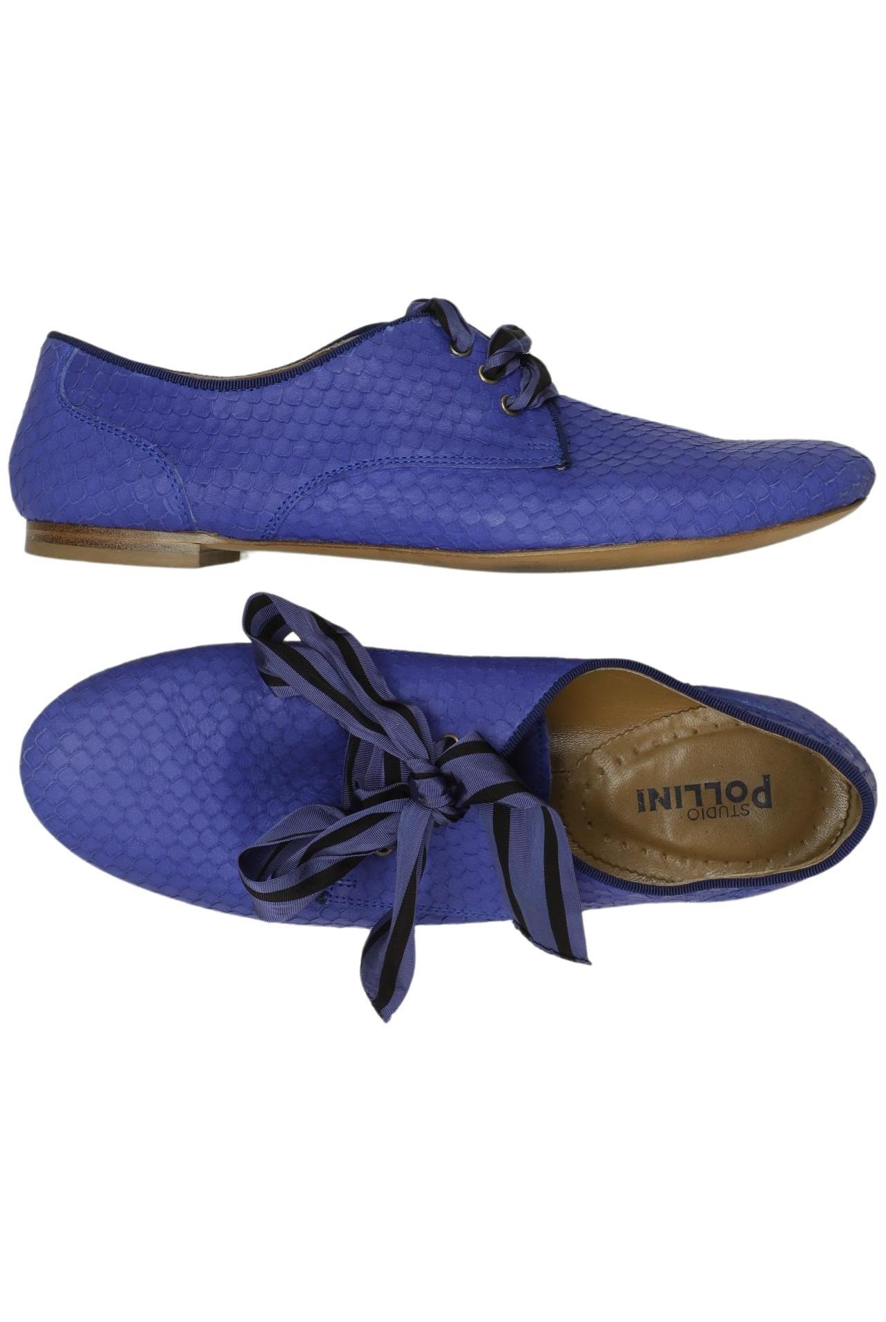 

Pollini Damen Halbschuh, blau, Gr. 39