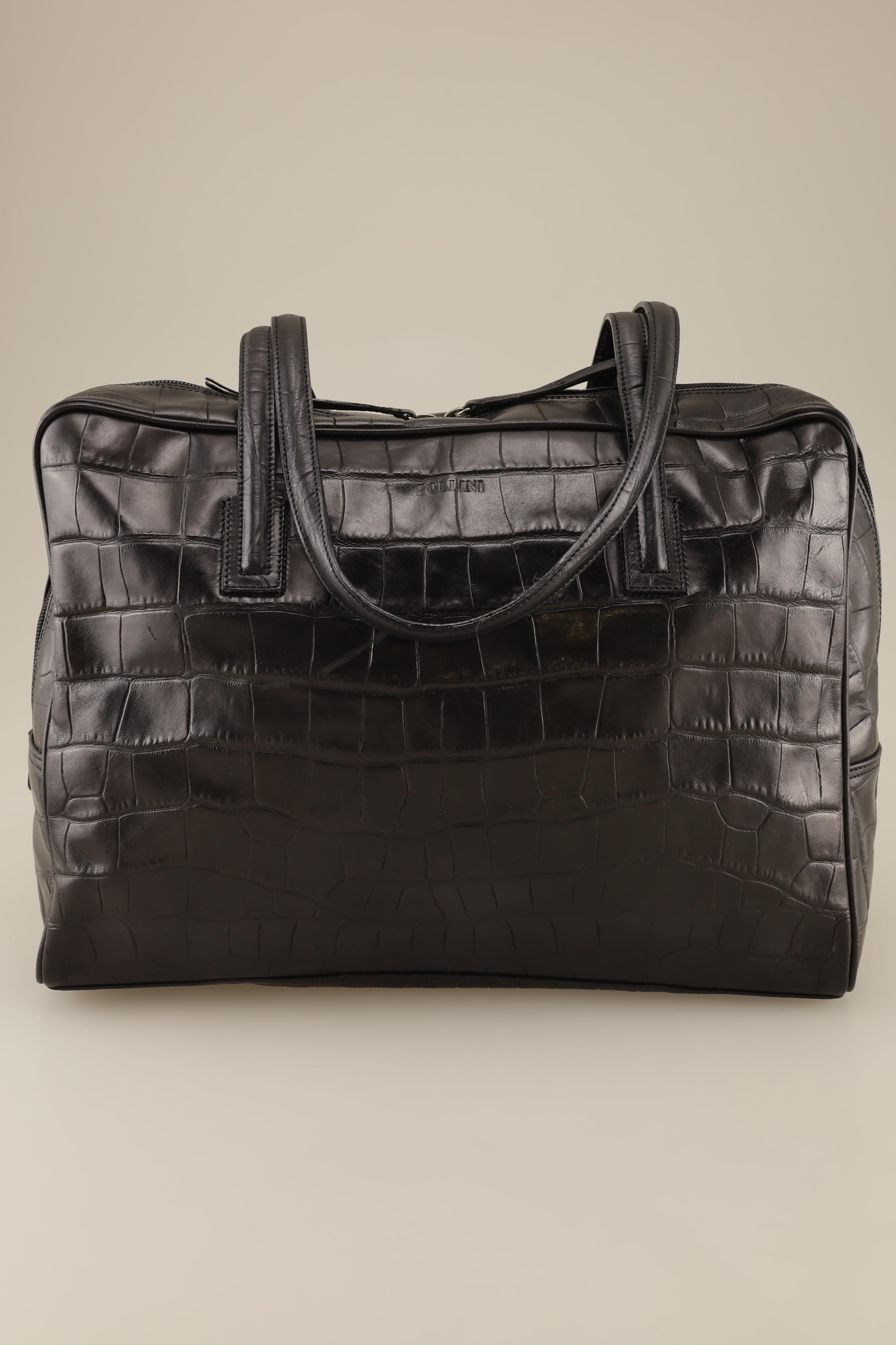

Pollini Damen Handtasche, schwarz, Gr.