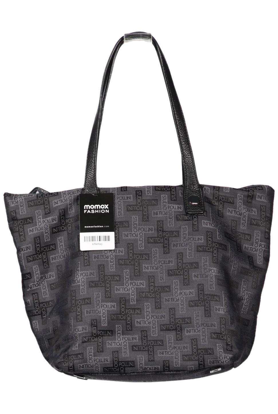 

Pollini Damen Handtasche, grau, Gr.