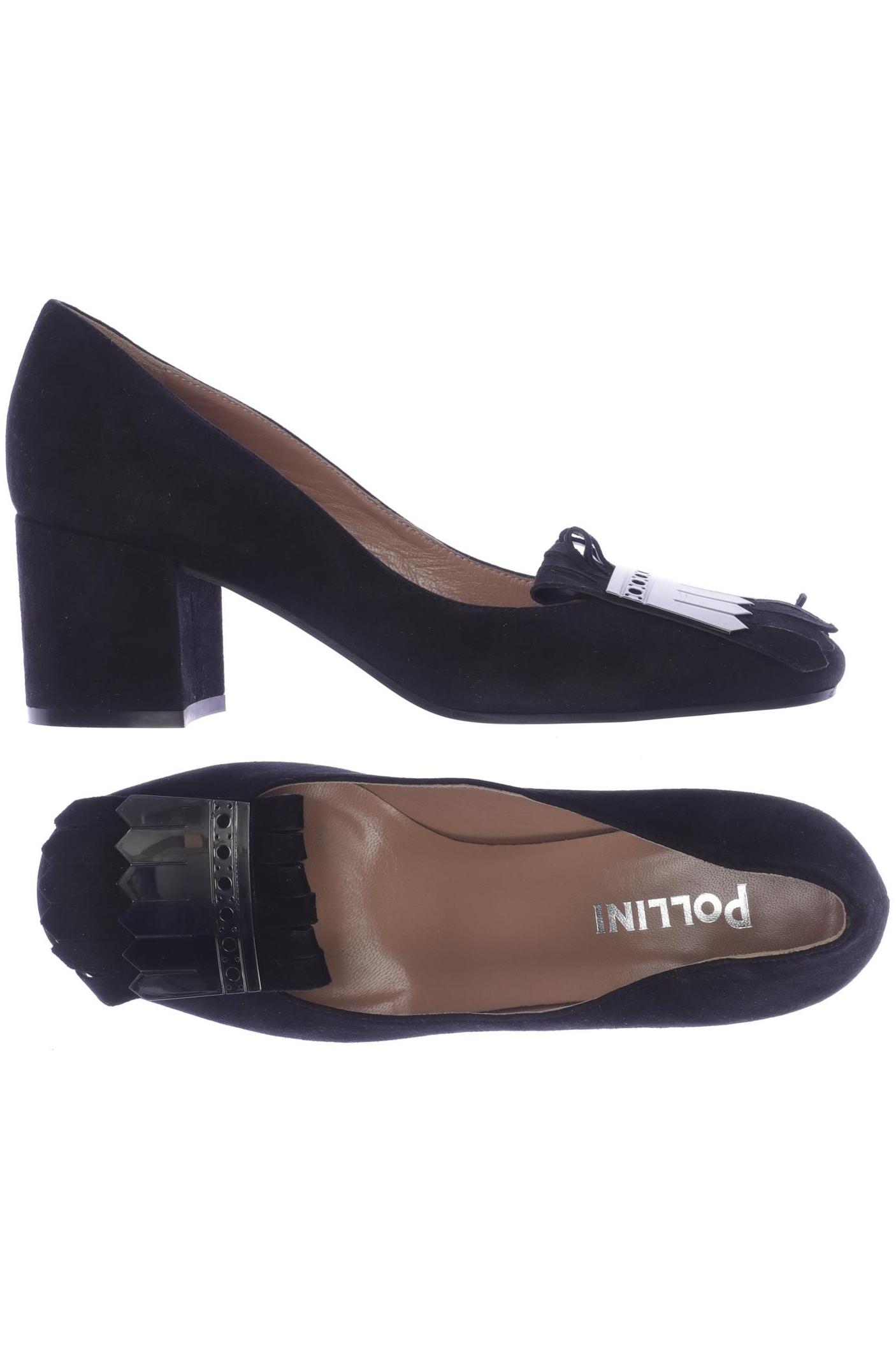 

Pollini Damen Pumps, schwarz, Gr. 38