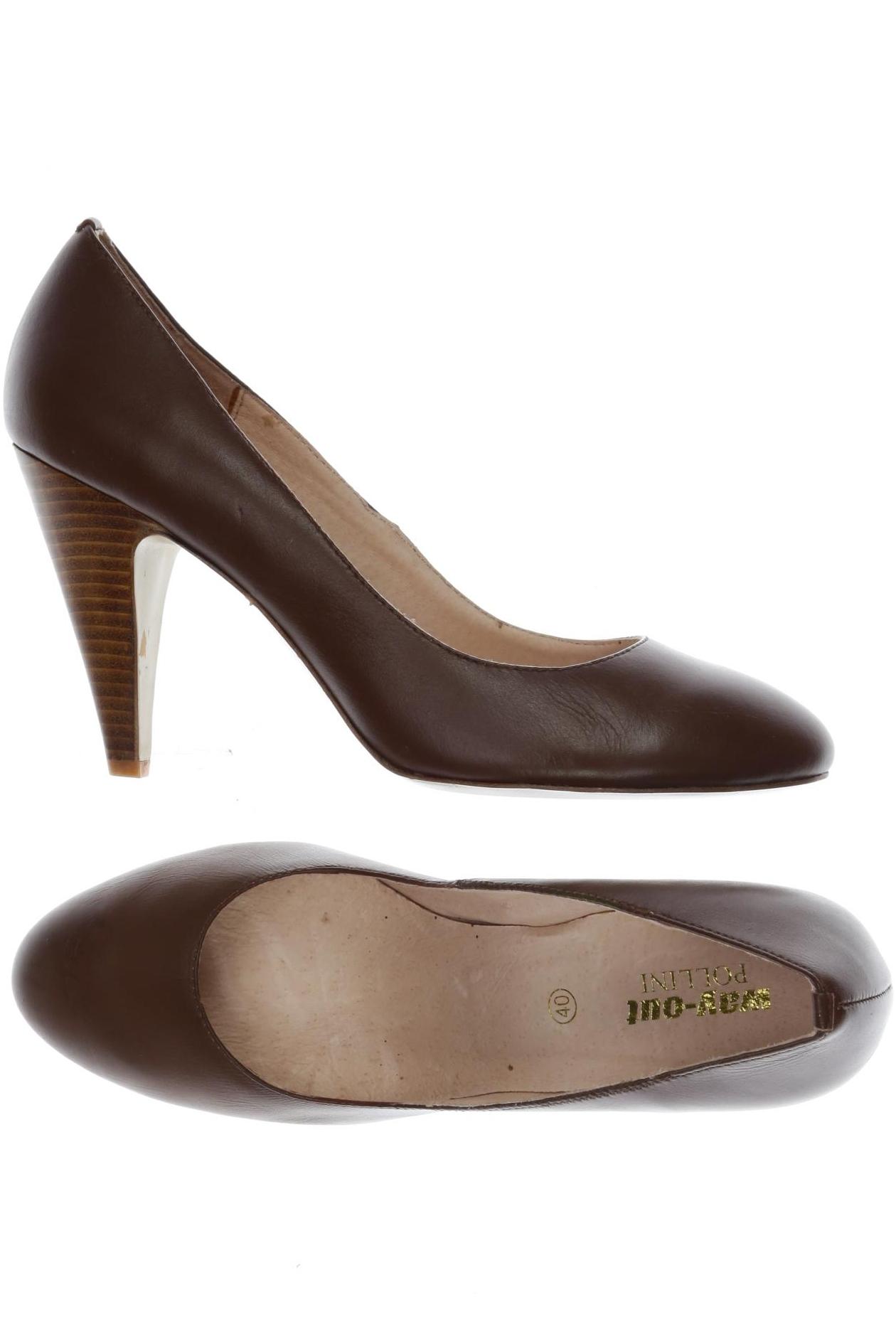 

Pollini Damen Pumps, braun, Gr. 40