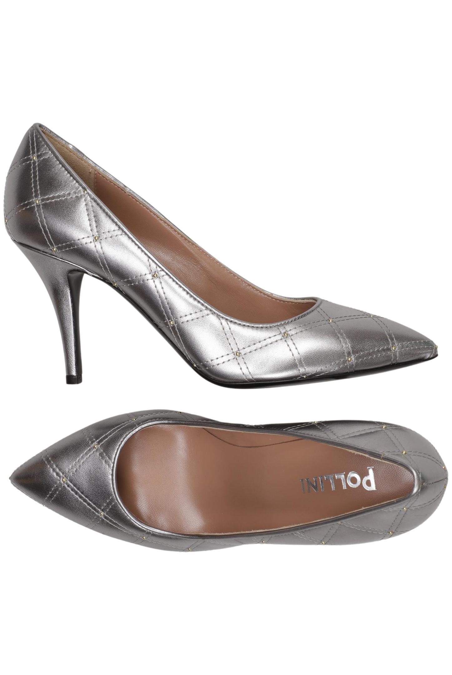 

Pollini Damen Pumps, silber, Gr. 39