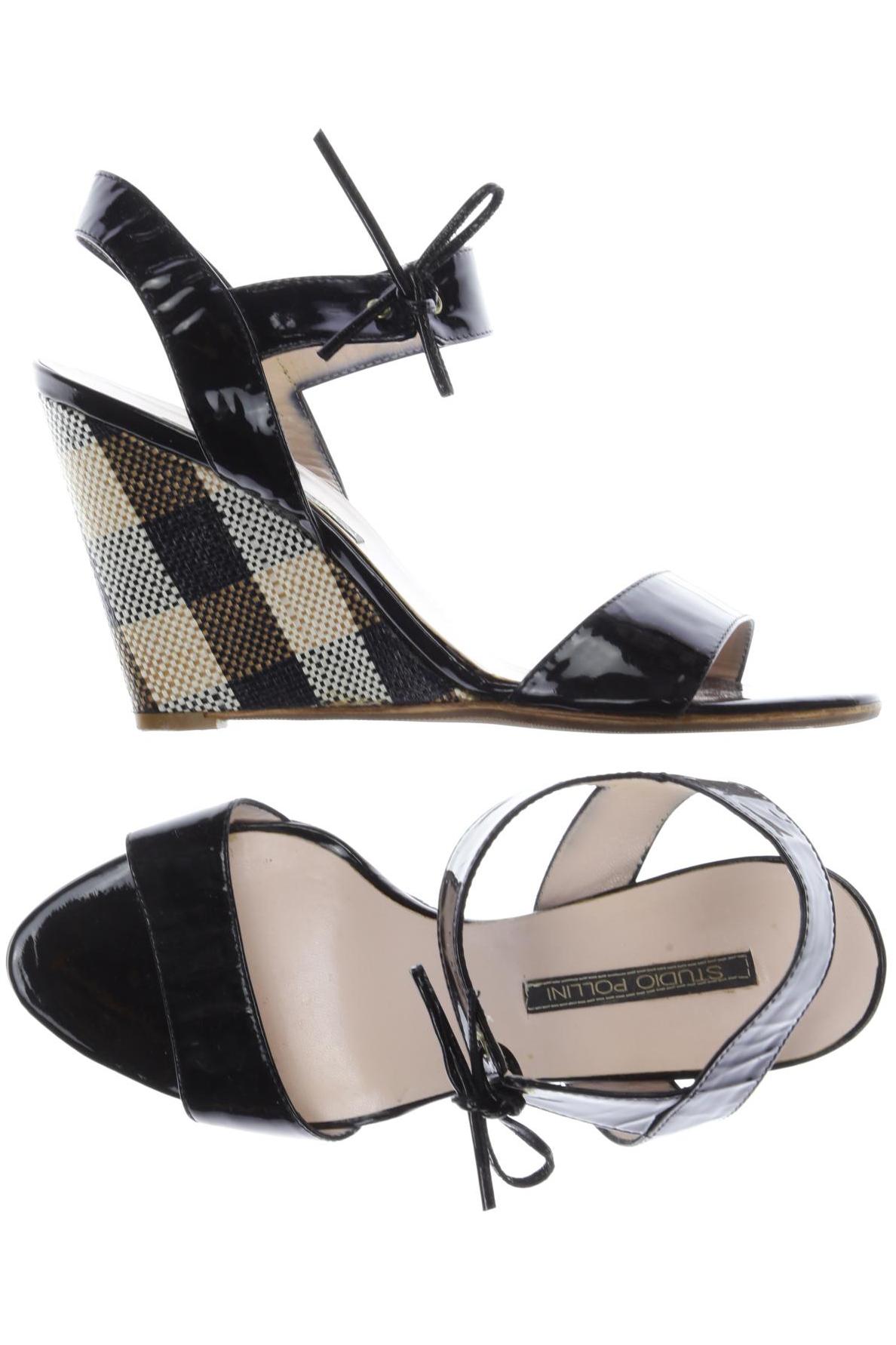 

Pollini Damen Sandale, schwarz, Gr. 37