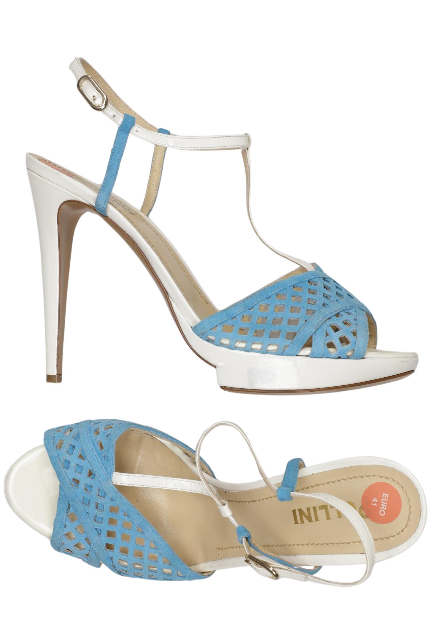 

Pollini Damen Sandale, blau, Gr. 41