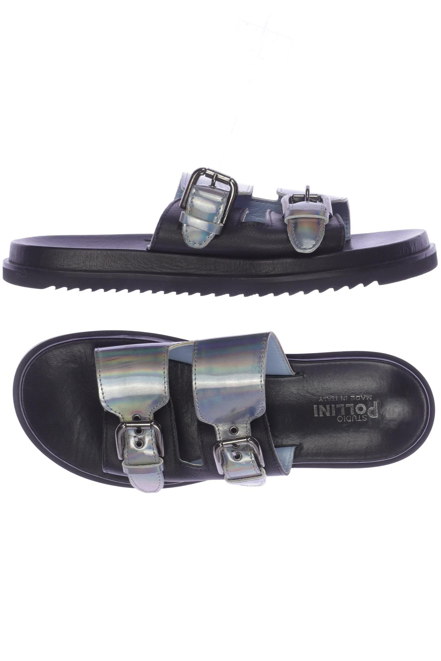 

Pollini Damen Sandale, silber, Gr. 40