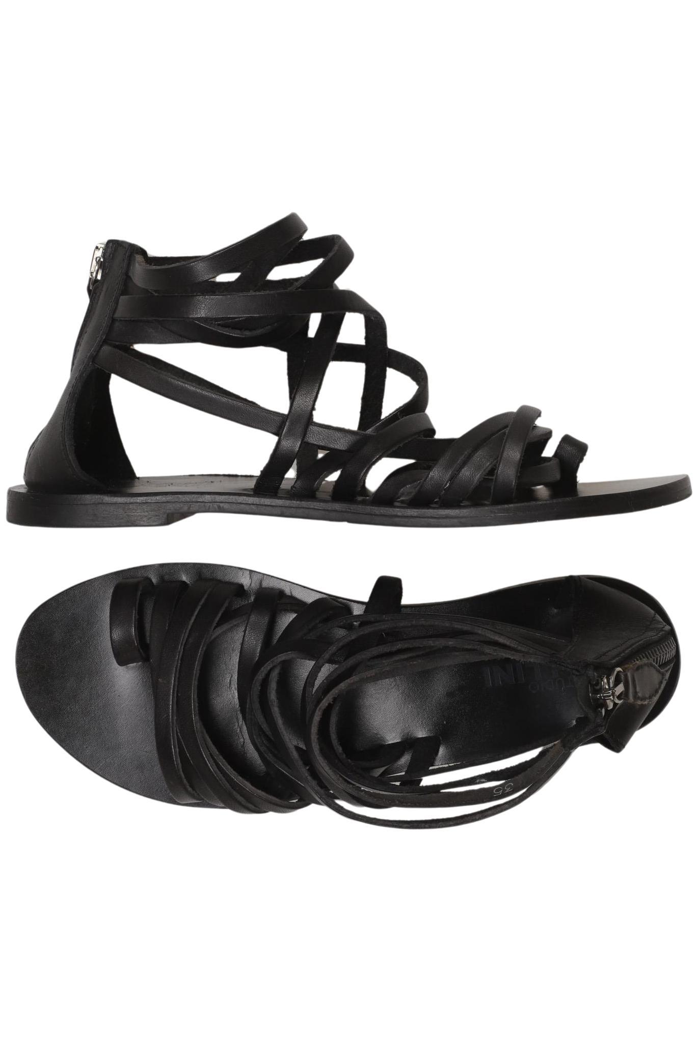 

Pollini Damen Sandale, schwarz, Gr. 35