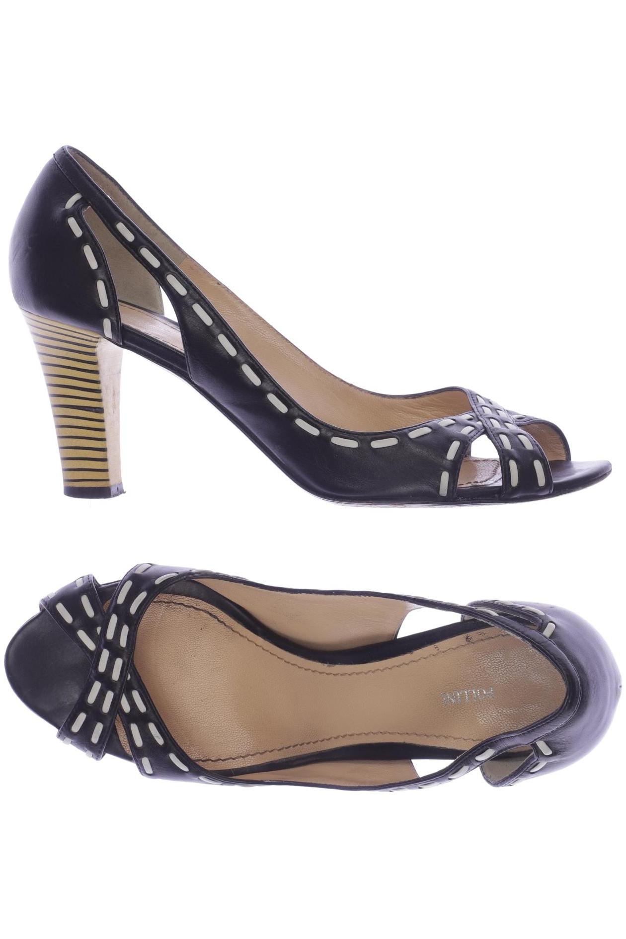 

Pollini Damen Sandale, schwarz, Gr. 39