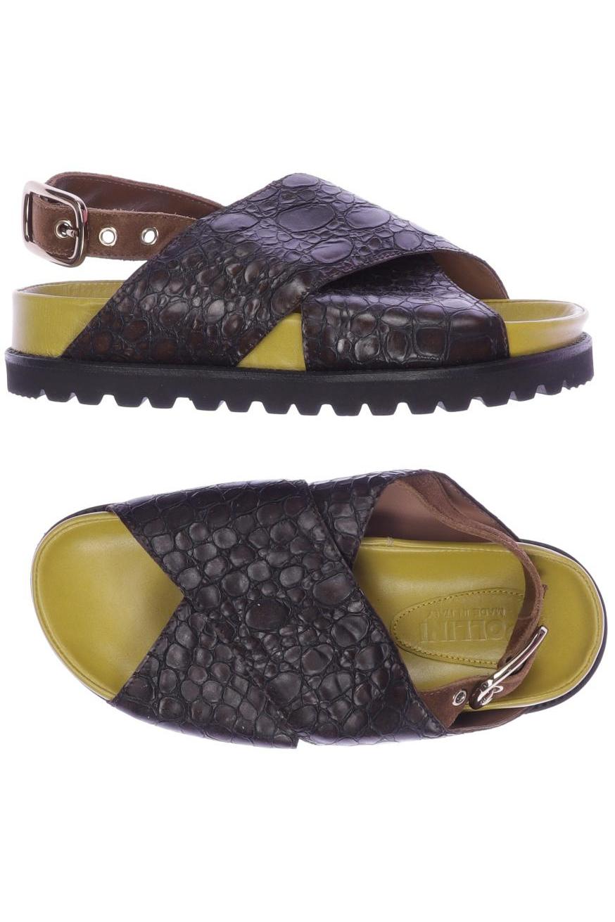 

Pollini Damen Sandale, braun, Gr. 36