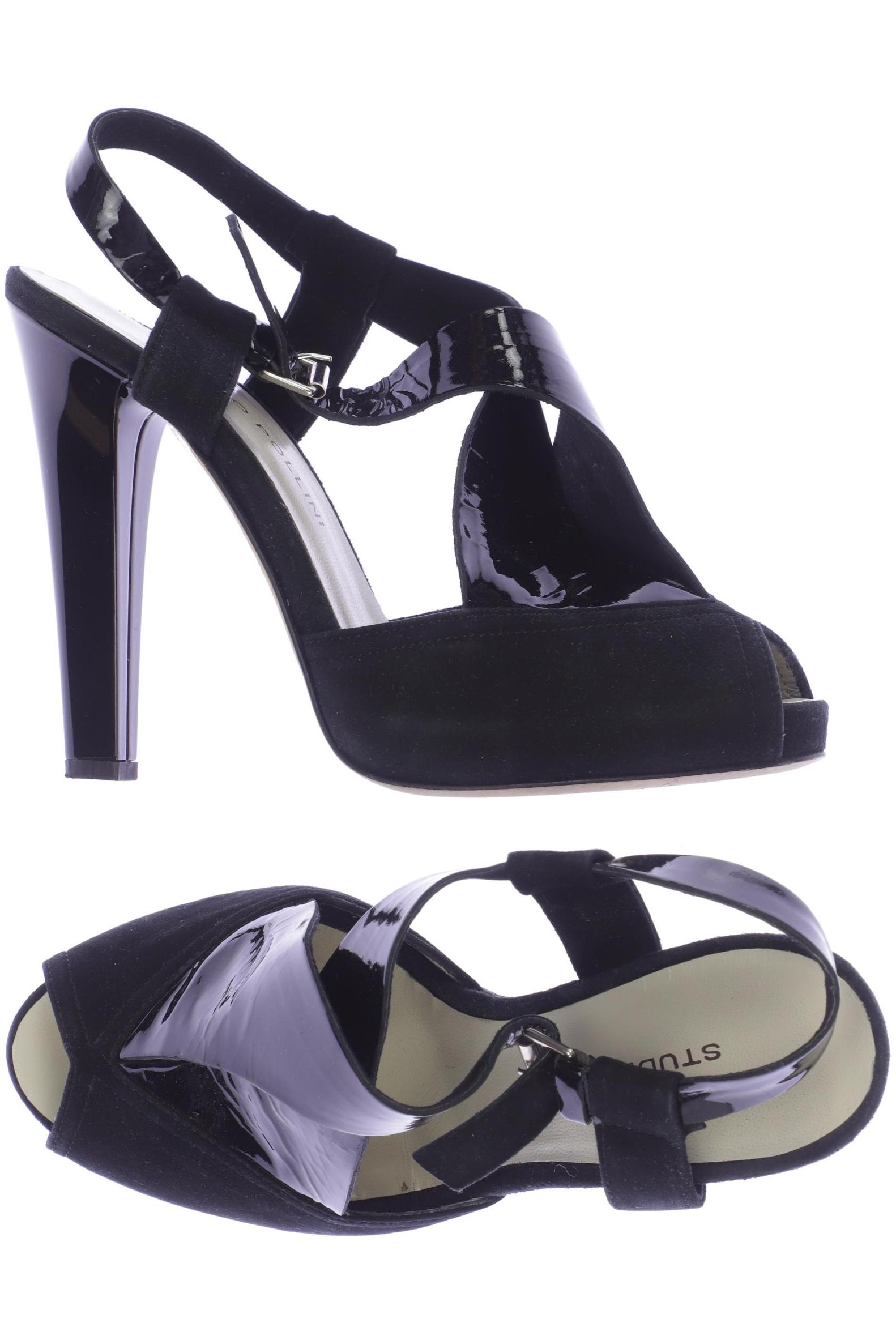 

Pollini Damen Sandale, schwarz, Gr. 37