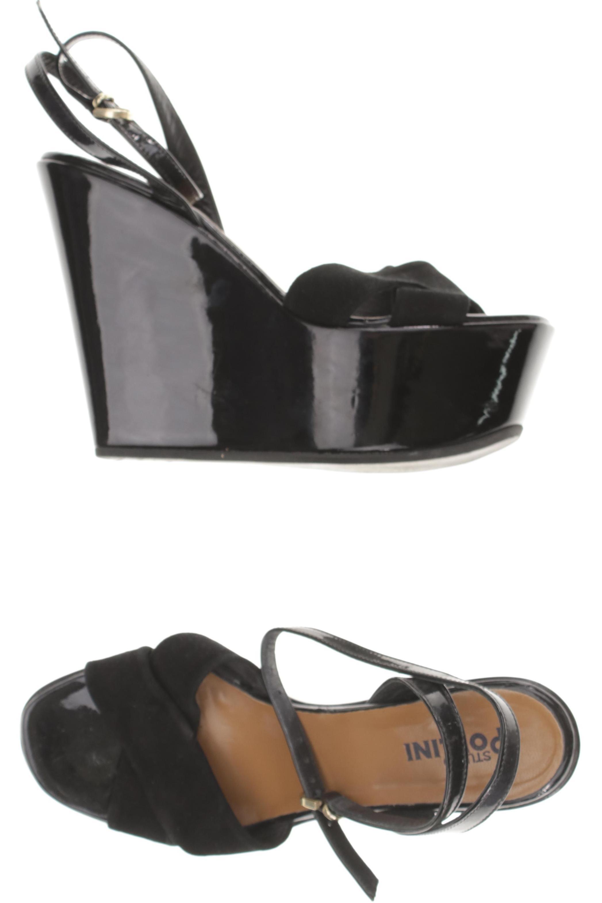 

Pollini Damen Sandale, schwarz, Gr. 39