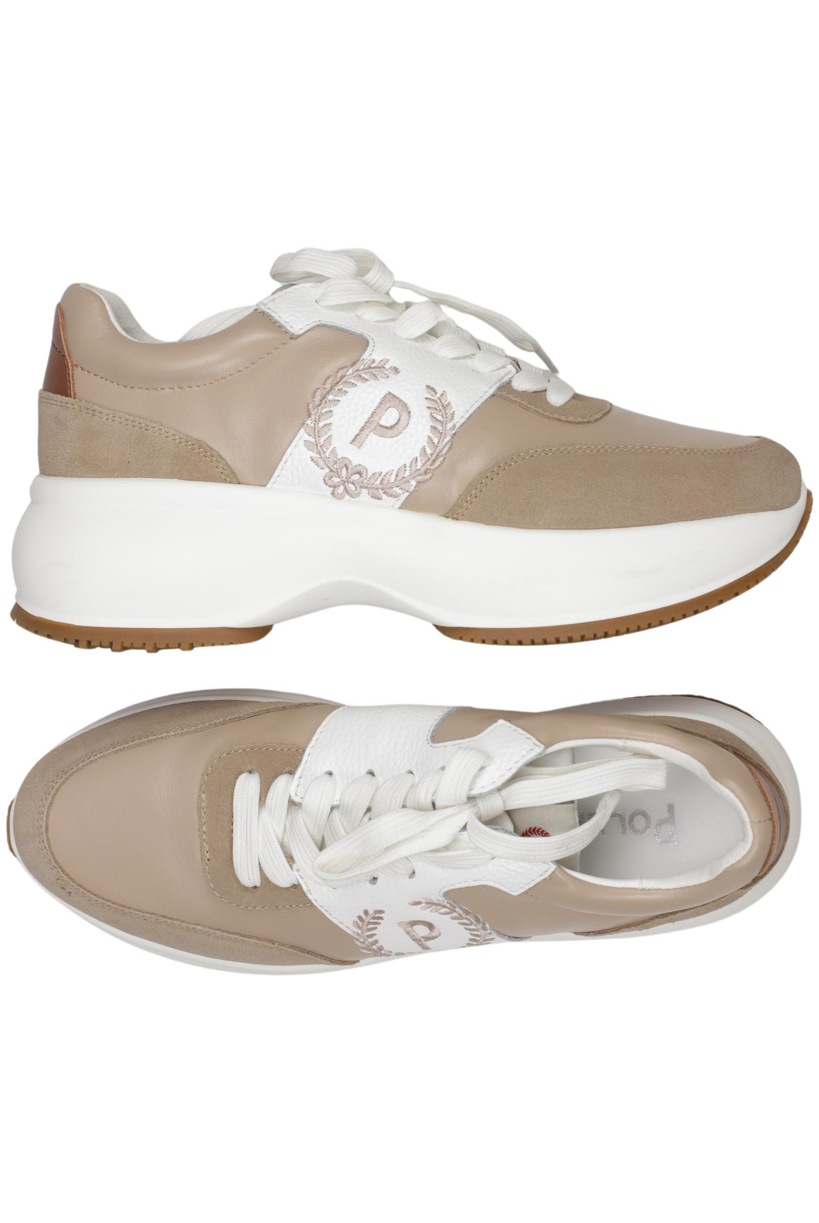 

Pollini Damen Sneakers, beige, Gr. 38