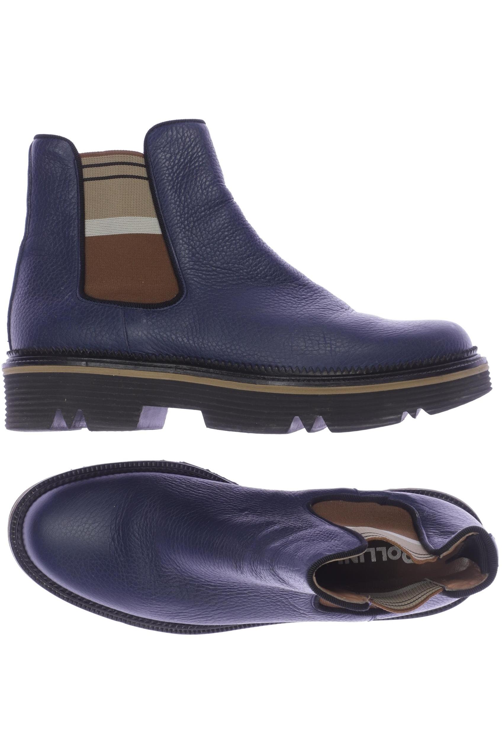 

Pollini Damen Stiefelette, blau, Gr. 39.5