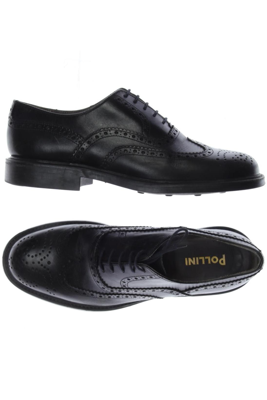 

Pollini Herren Halbschuh, schwarz, Gr. 45