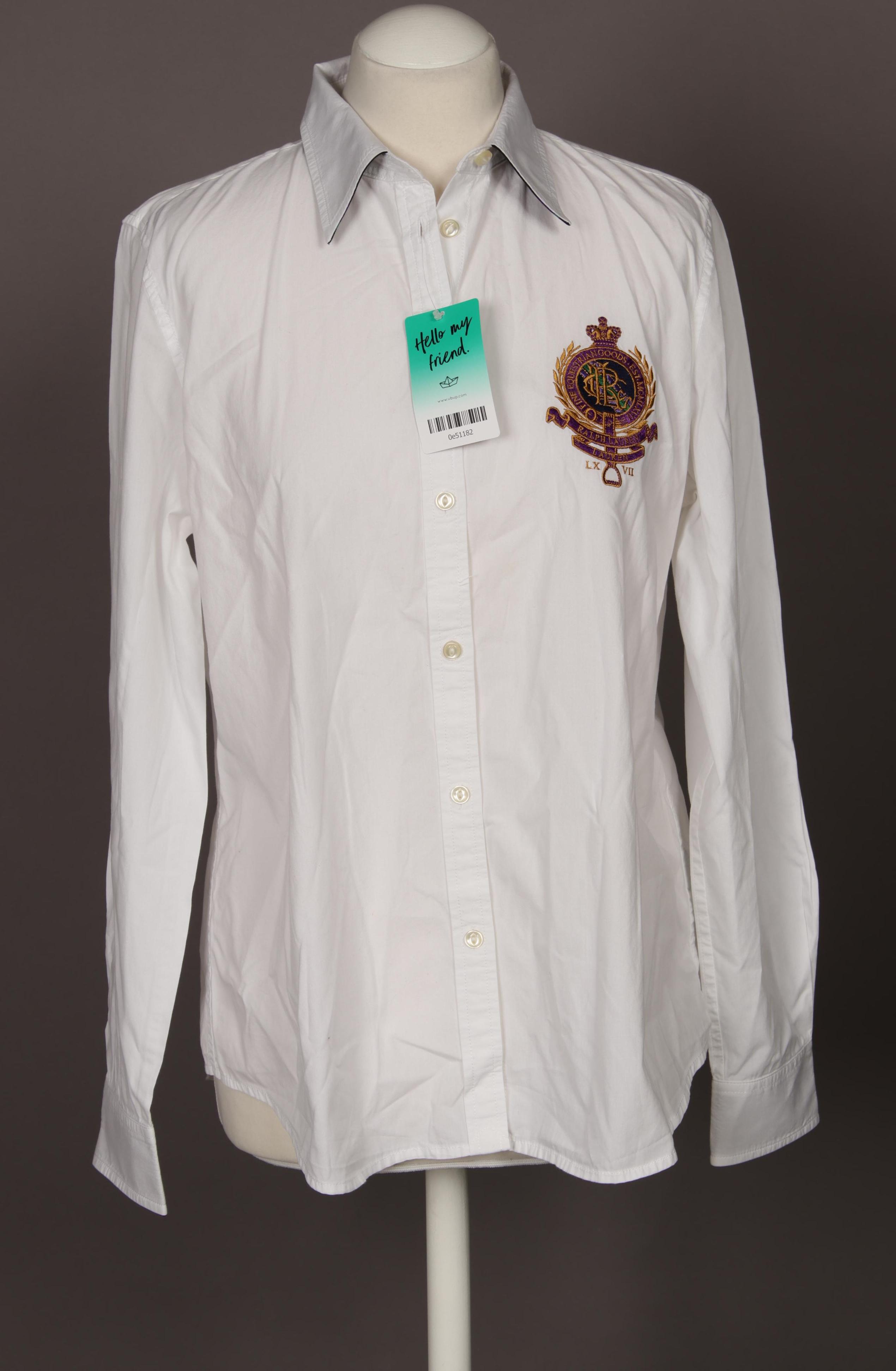 

Lauren Ralph Lauren Damen Bluse, weiß, Gr.