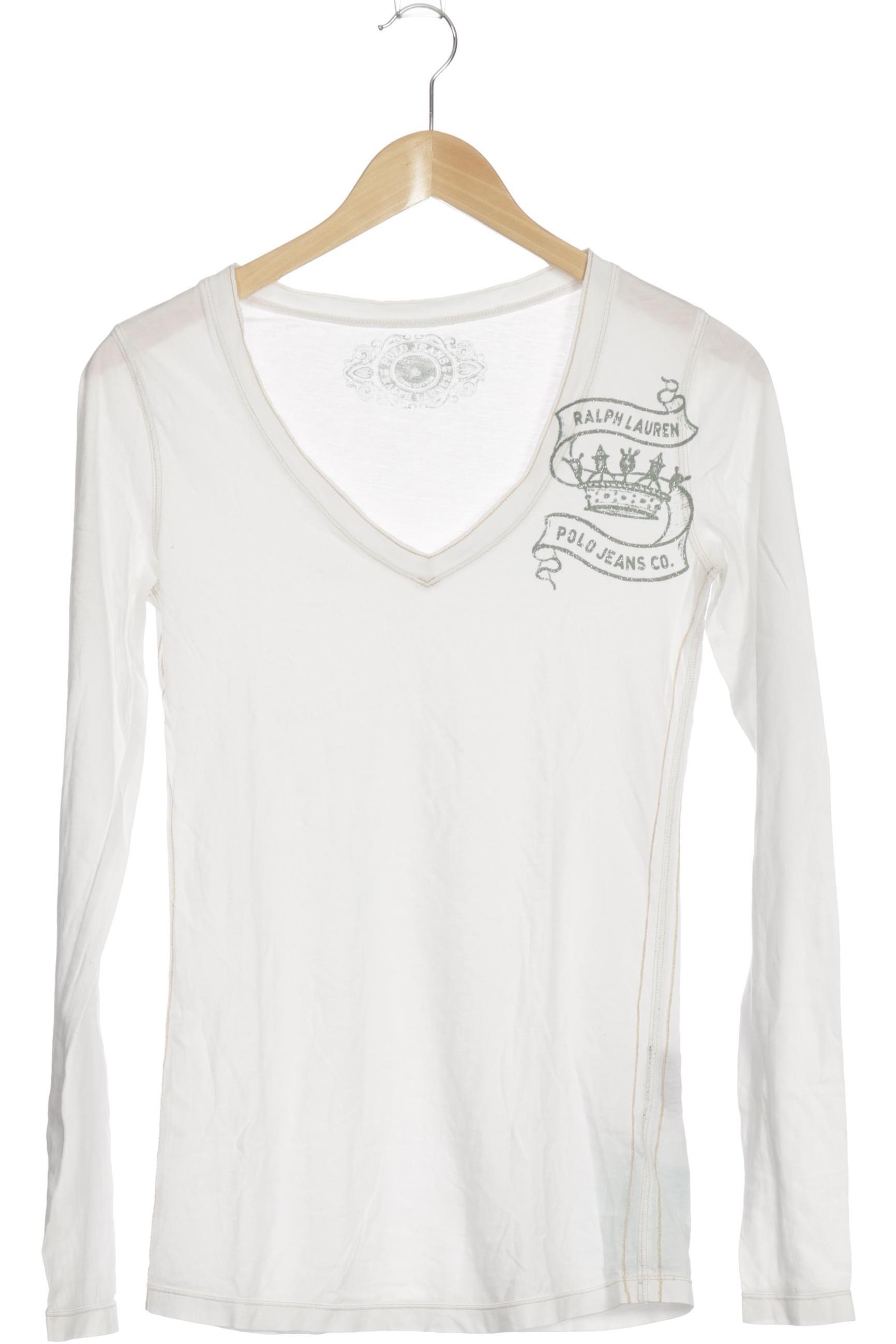 

Polo Ralph Lauren Damen Langarmshirt, weiß, Gr.