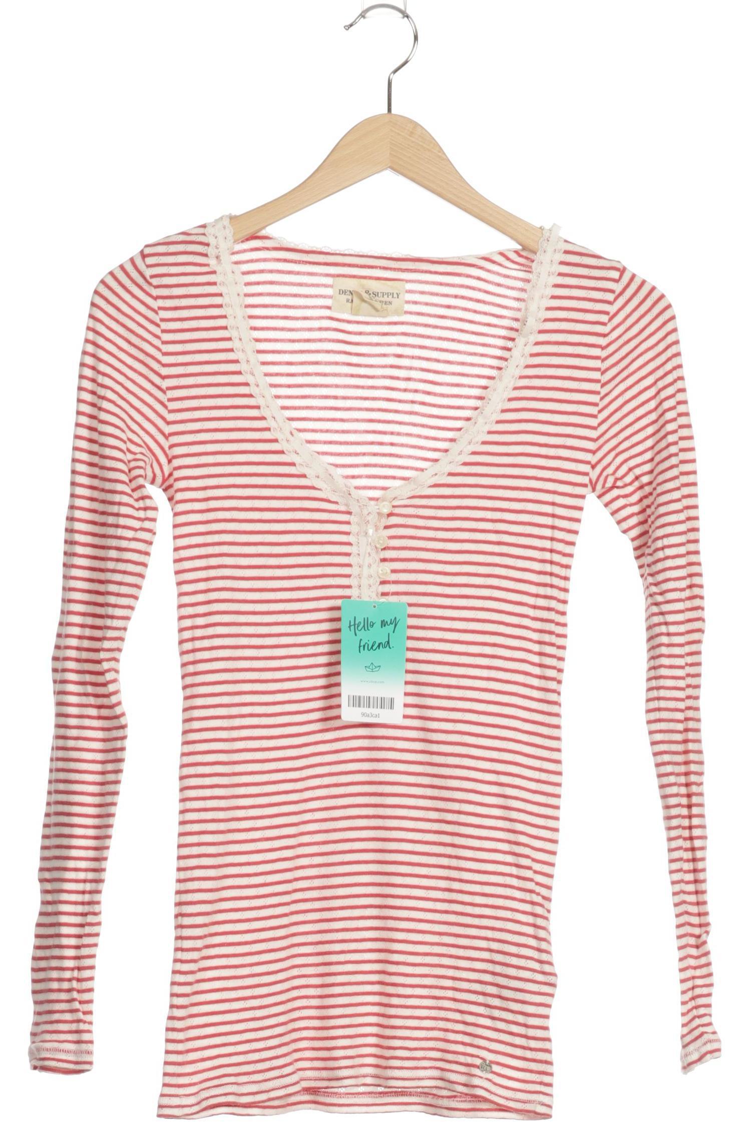 

Denim & Supply by Ralph Lauren Damen Langarmshirt, rot, Gr.