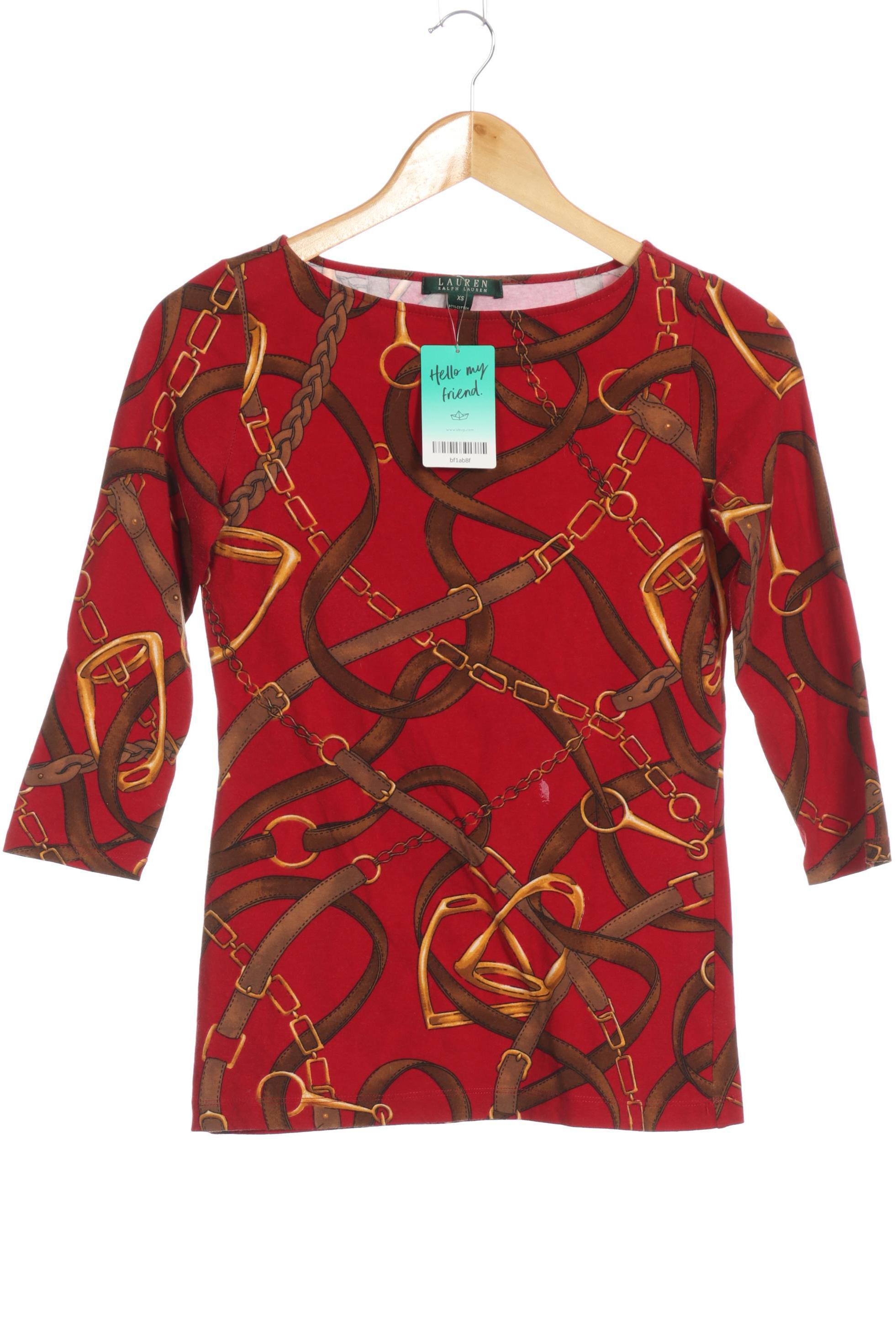 

Lauren Ralph Lauren Damen Langarmshirt, rot, Gr.