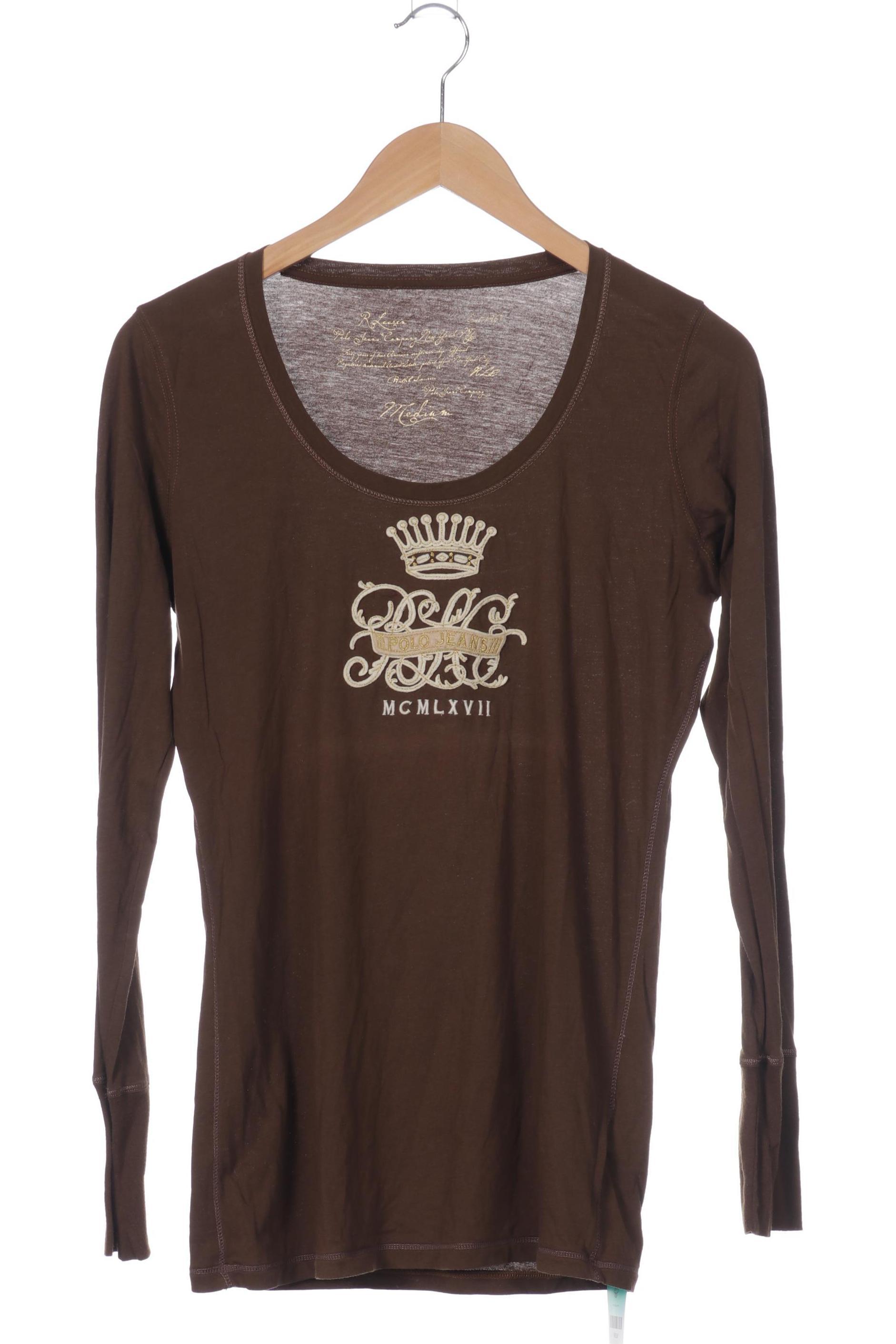 

Polo Ralph Lauren Damen Langarmshirt, braun, Gr.