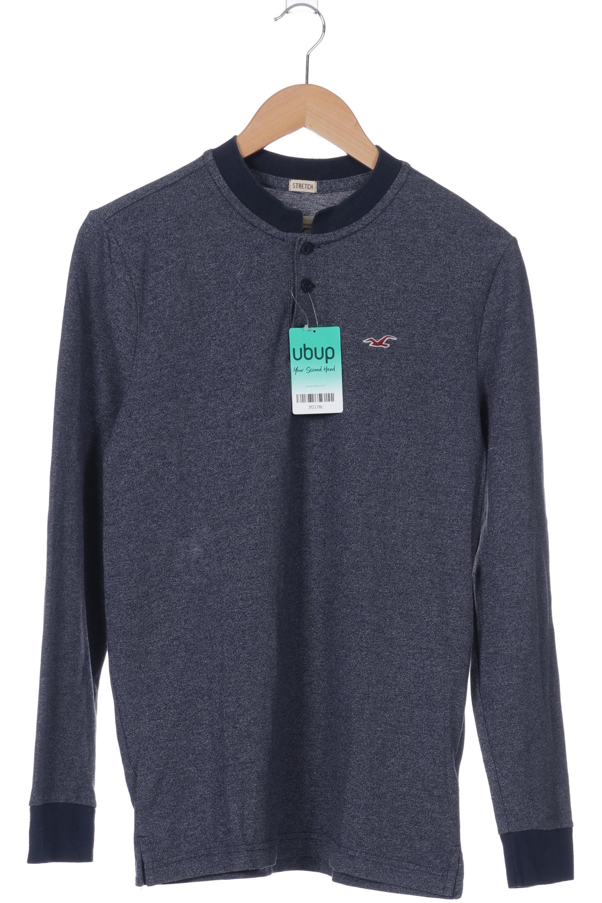 

Hollister Herren Langarmshirt, blau, Gr.