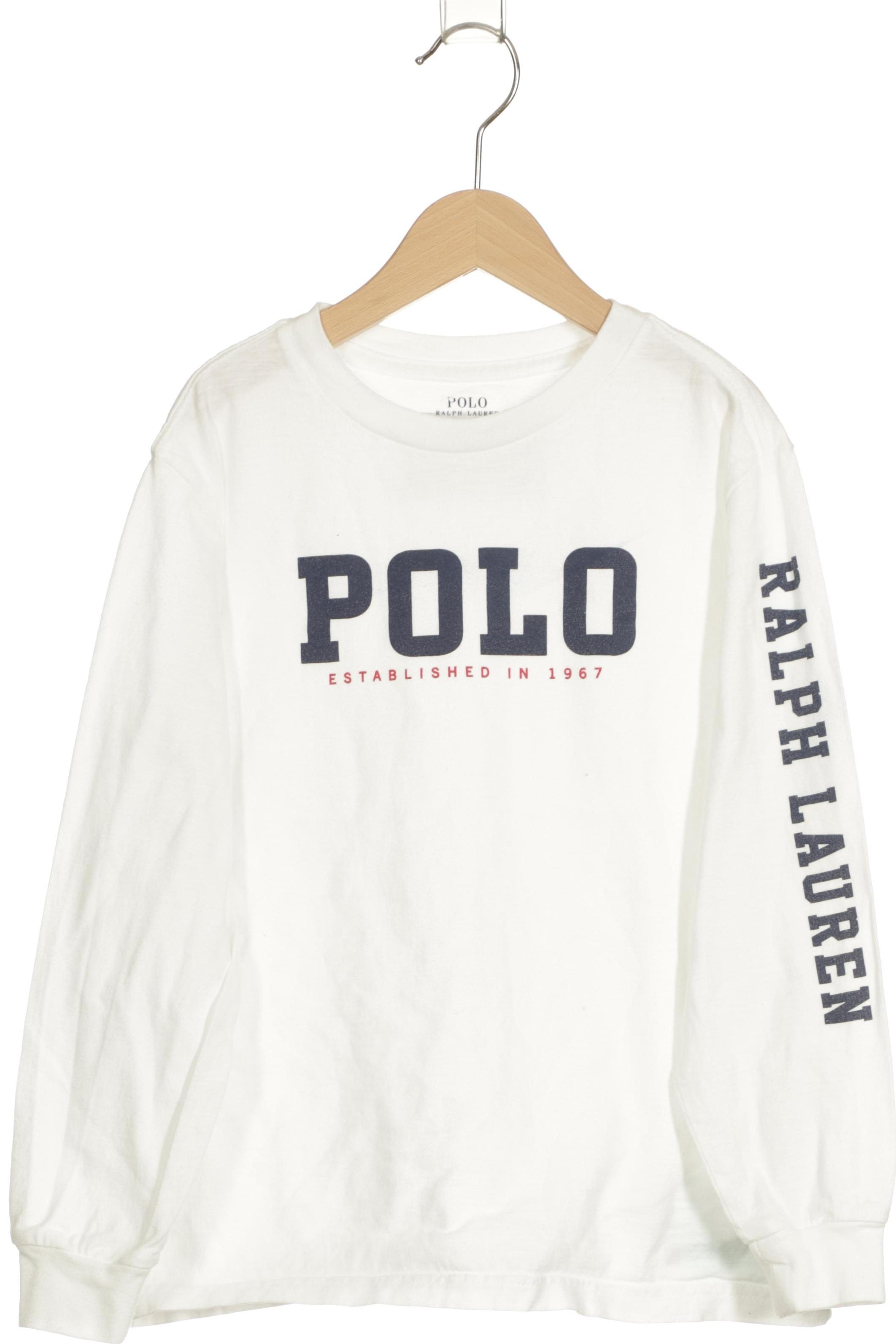 

Polo Ralph Lauren Jungen Langarmshirt, weiß, Gr. 128