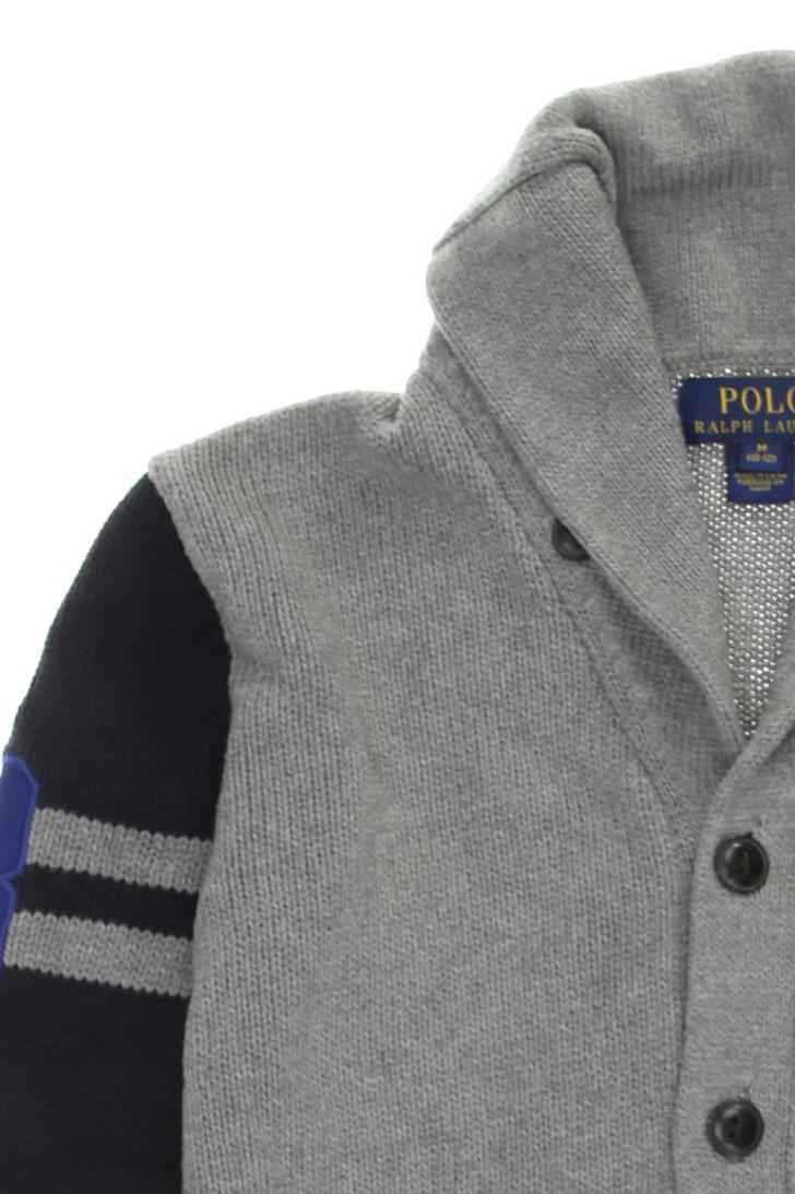 Thumbnail - Polo Ralph Lauren Jungen Strickjacke, grau, Gr. 140