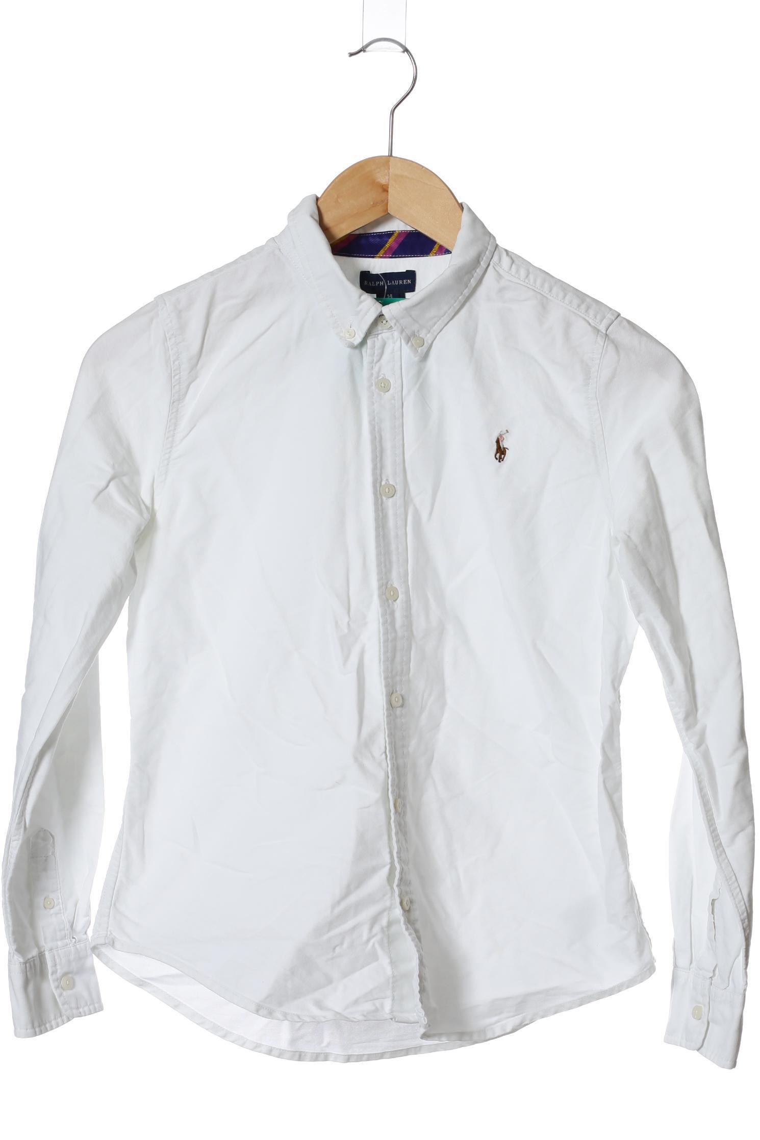 

Polo Ralph Lauren Mädchen Bluse, weiß, Gr. 164