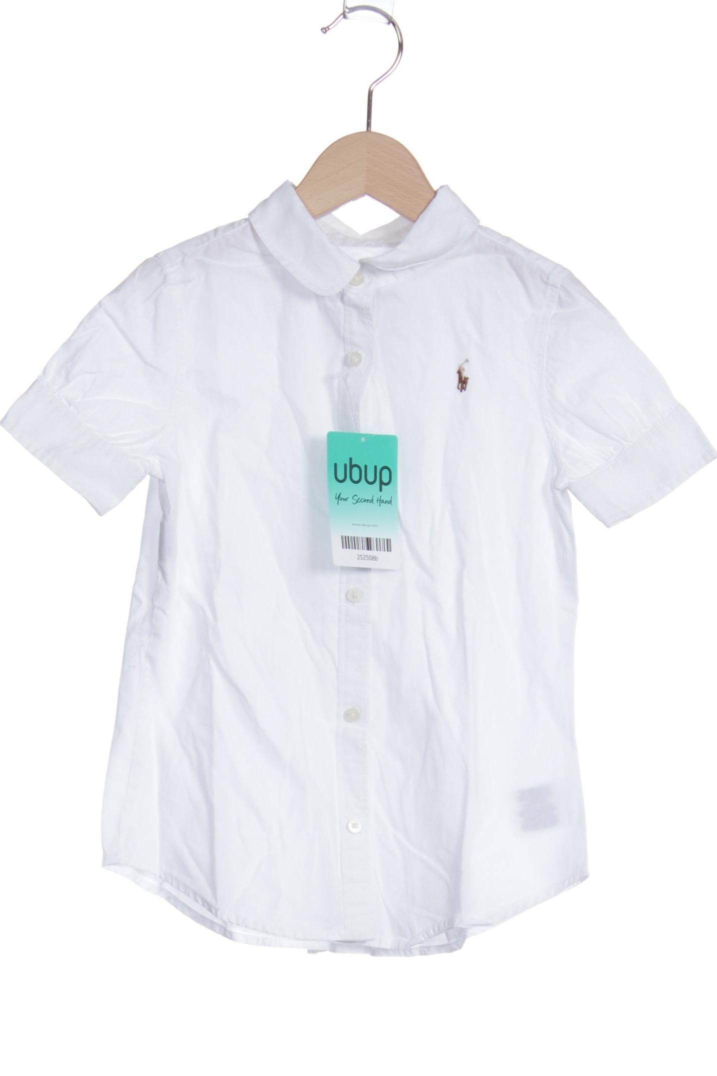 

Polo Ralph Lauren Mädchen Bluse, weiß, Gr. 110