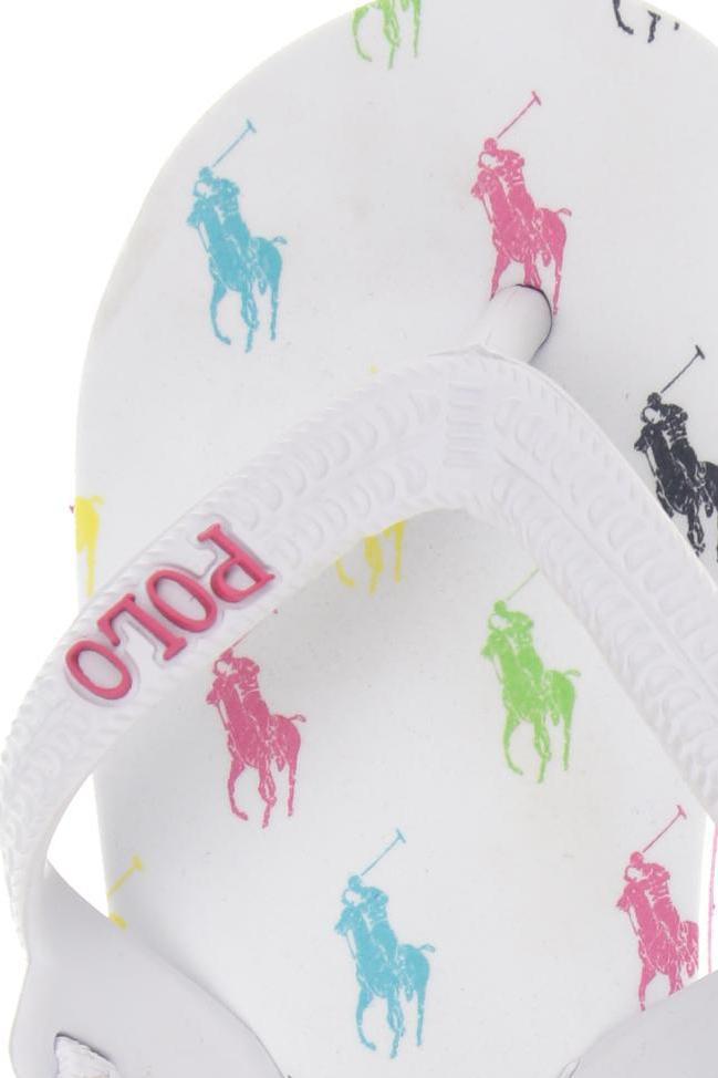 Thumbnail - Polo Ralph Lauren Mädchen Kinderschuhe, weiß, Gr. 24