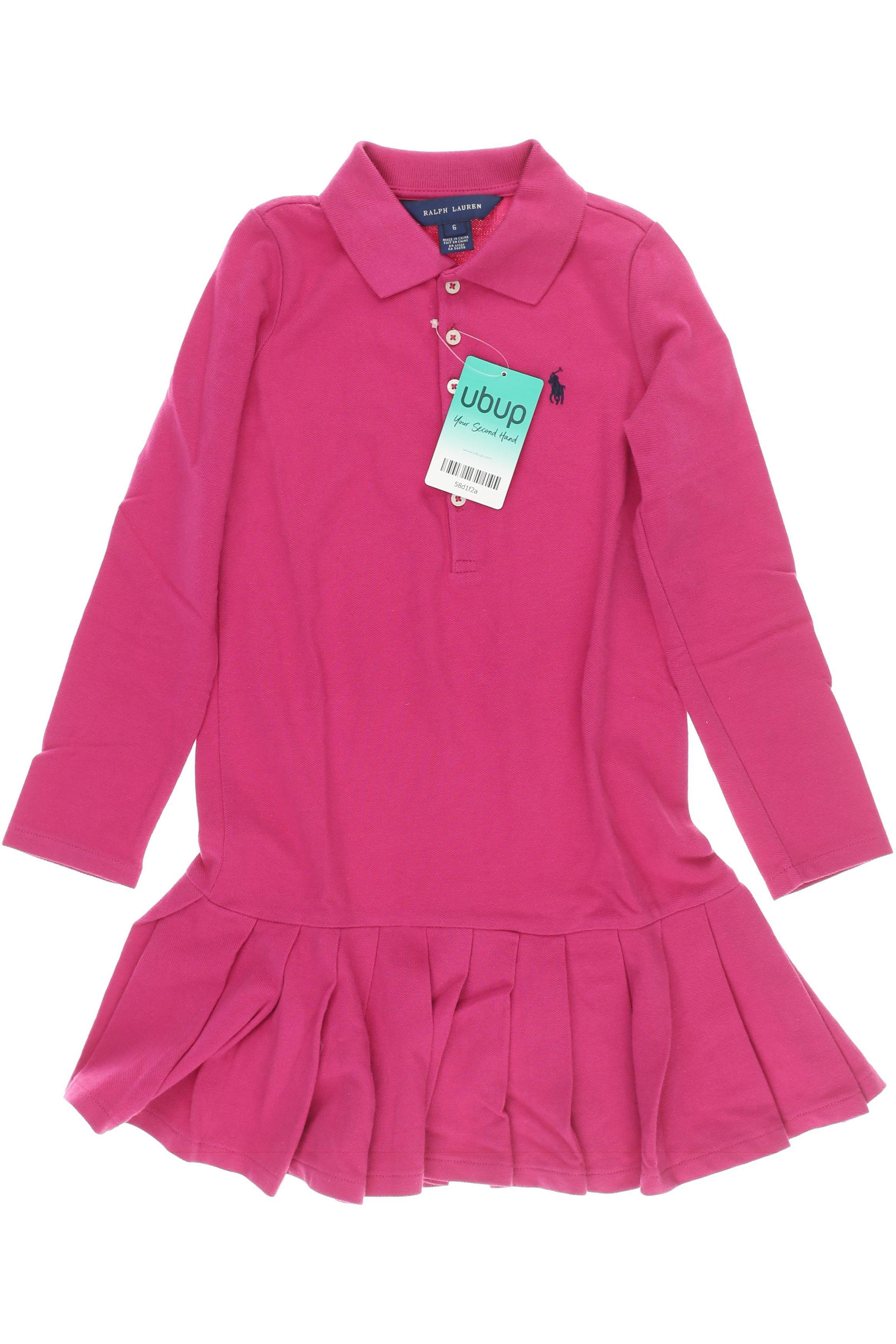

Polo Ralph Lauren Mädchen Kleid, pink, Gr. 116