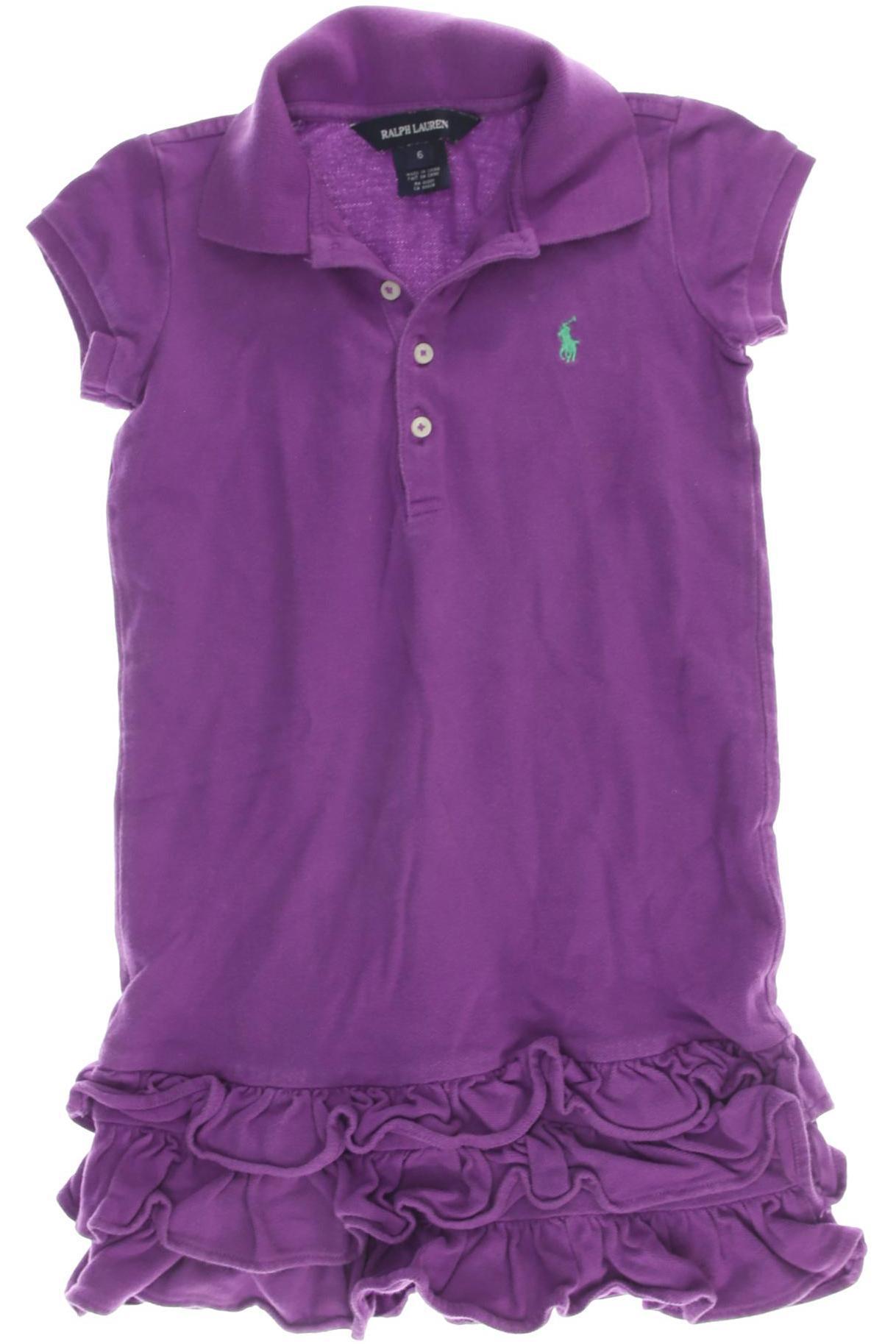 

Polo Ralph Lauren Mädchen Kleid, lila, Gr. 116