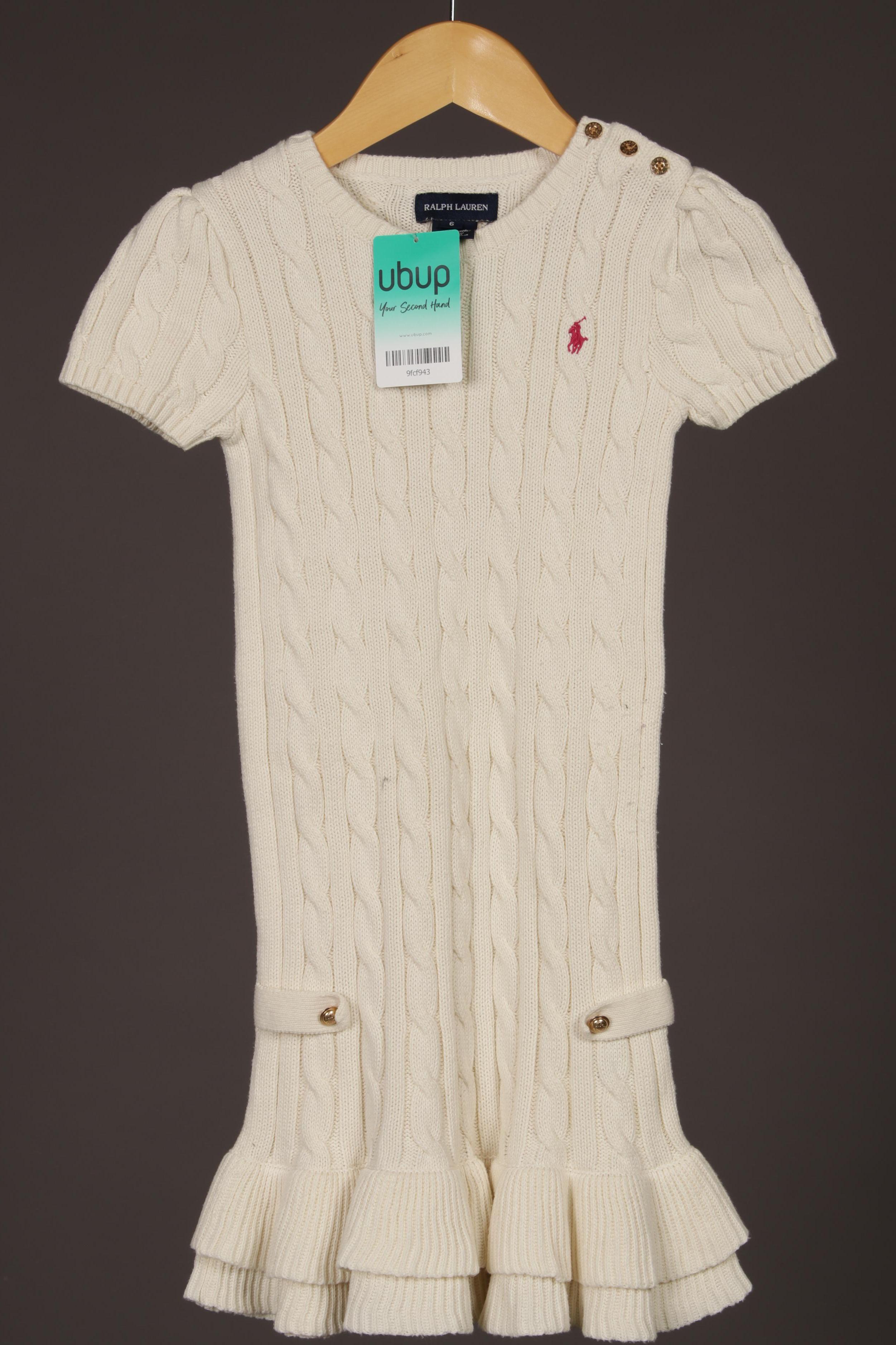 

Polo Ralph Lauren Mädchen Kleid, weiß, Gr. 116