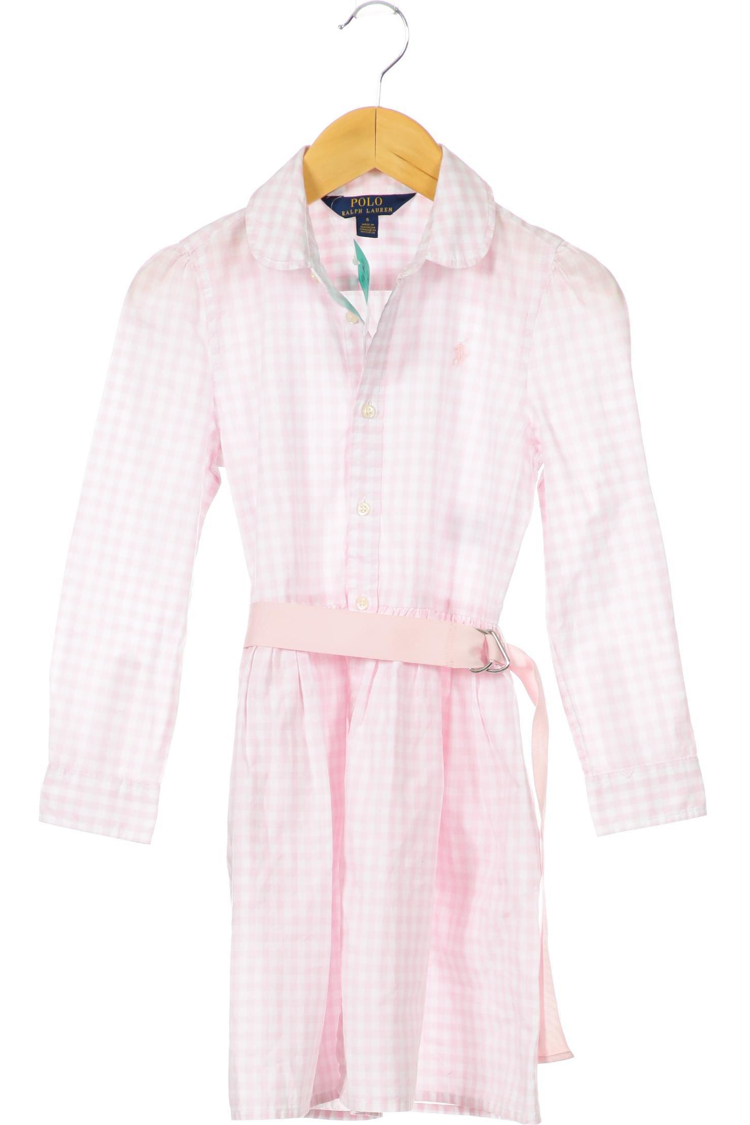 

Polo Ralph Lauren Mädchen Kleid, pink, Gr. 116
