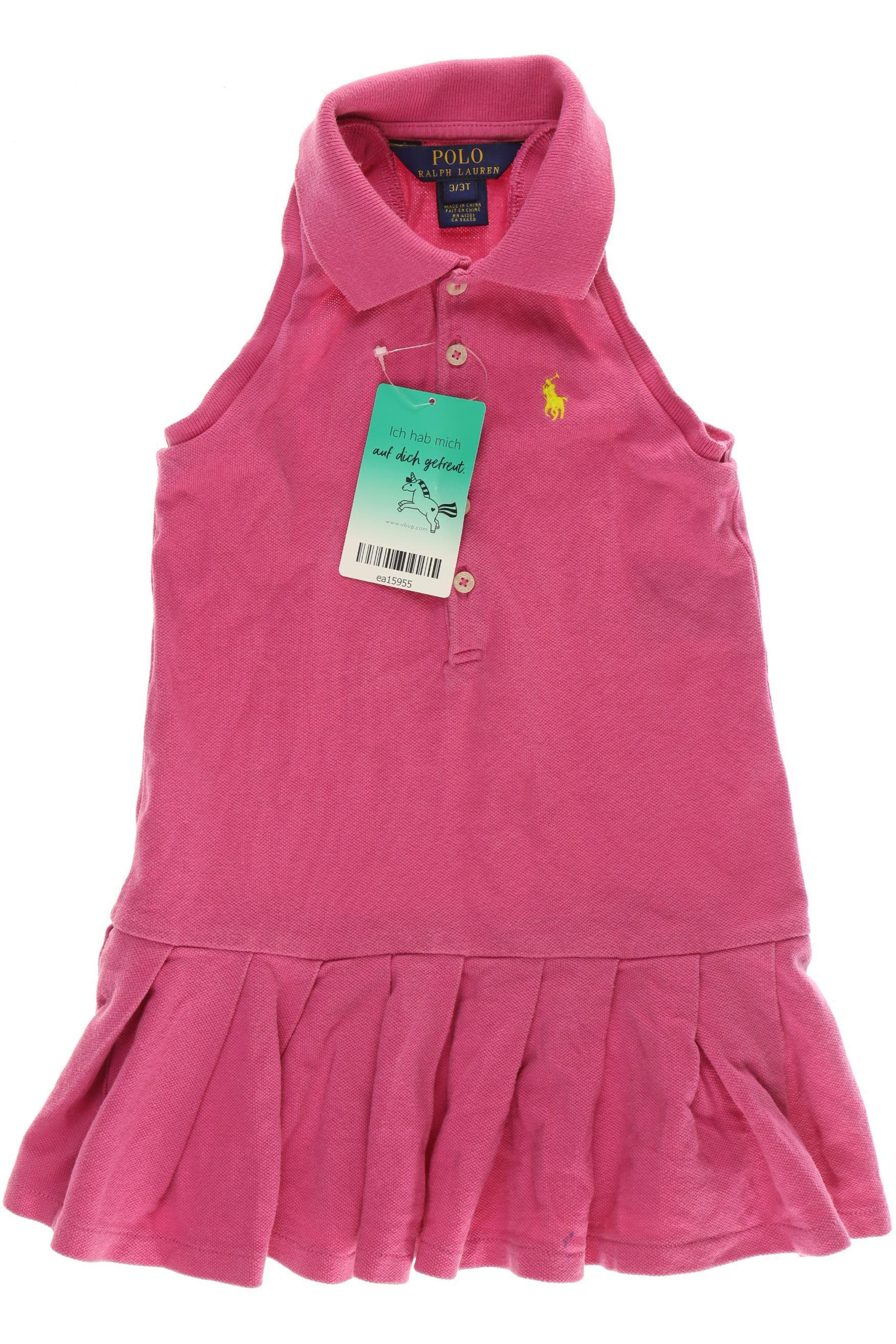 

Polo Ralph Lauren Mädchen Kleid, pink, Gr. 98
