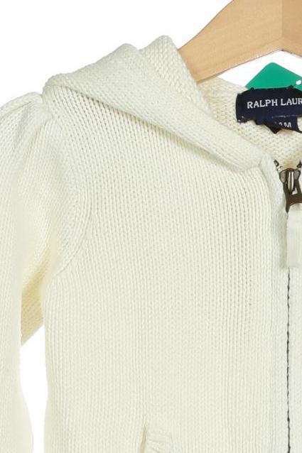 Thumbnail - Polo Ralph Lauren Mädchen Strickjacke, weiß, Gr. 92