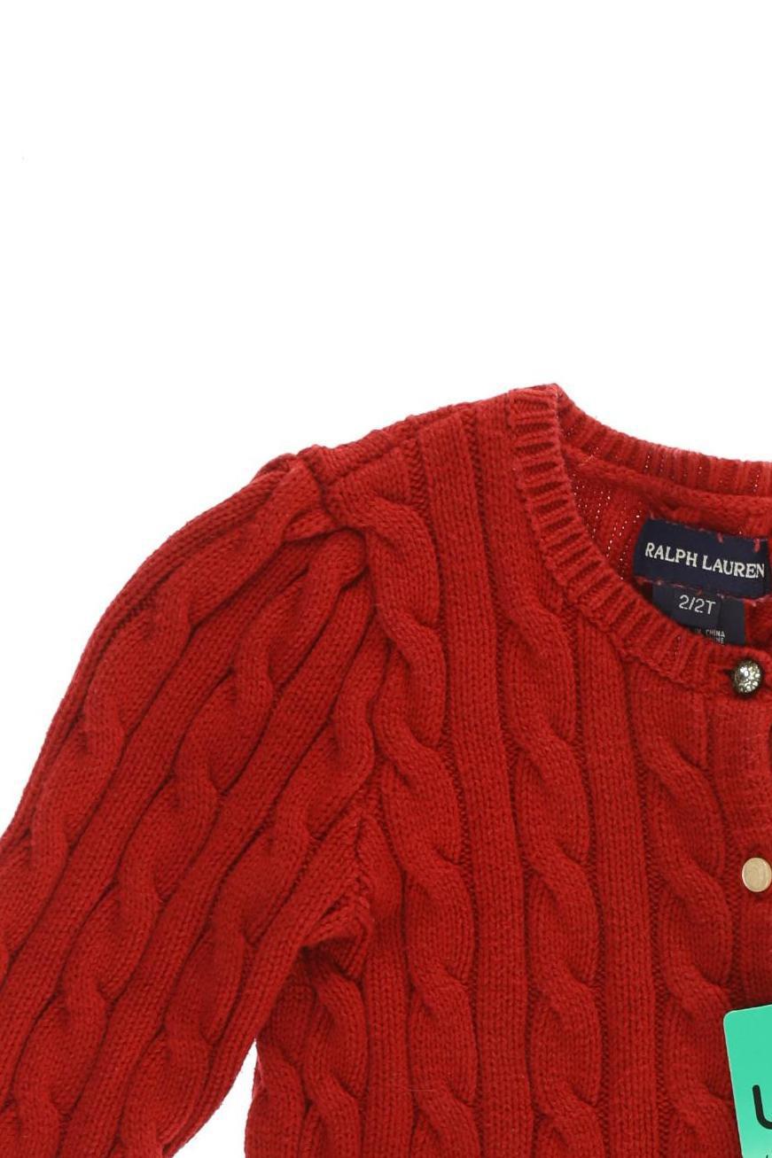 Thumbnail - Polo Ralph Lauren Mädchen Strickjacke, rot, Gr. 92