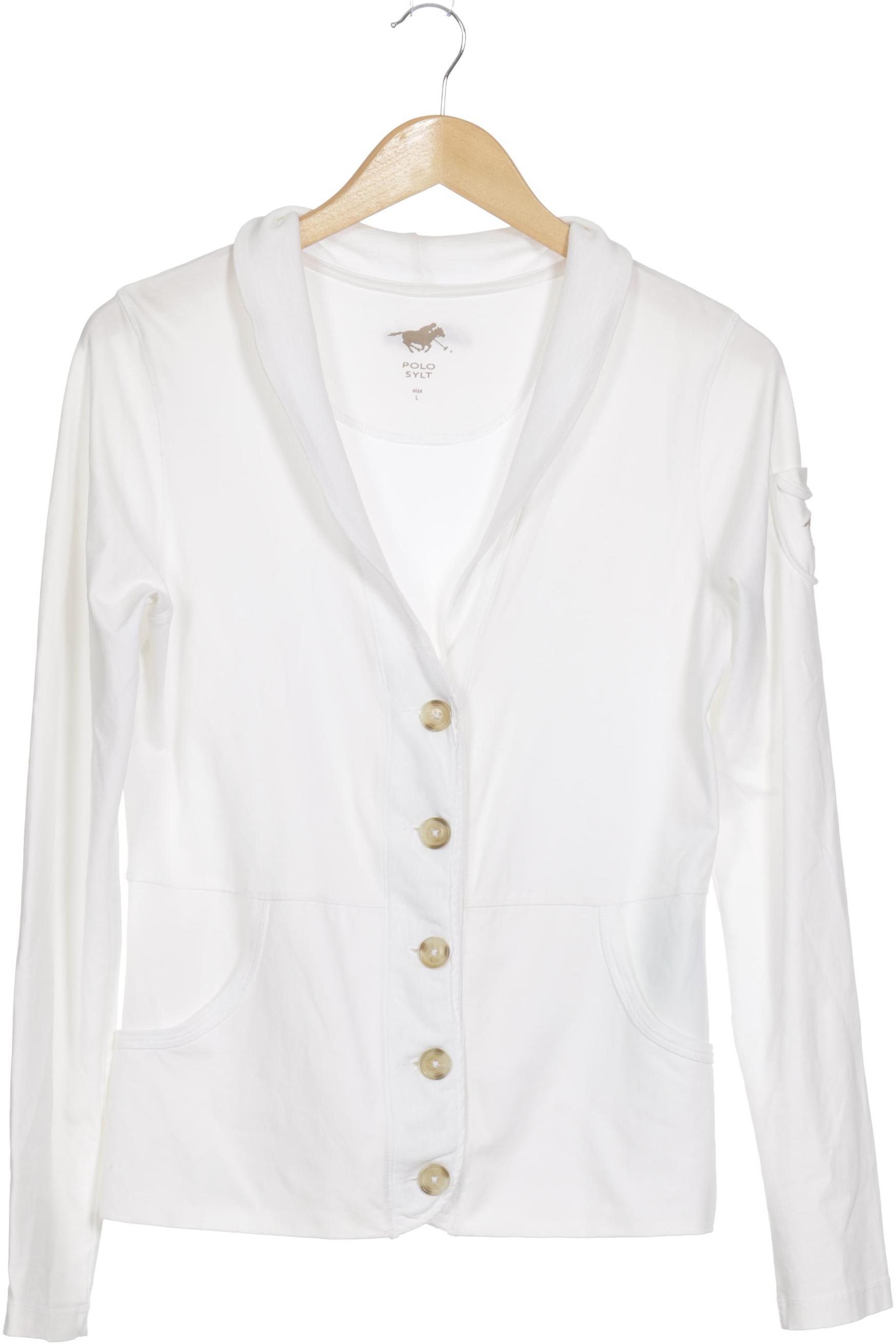 

Polo Sylt Damen Strickjacke, weiß, Gr.