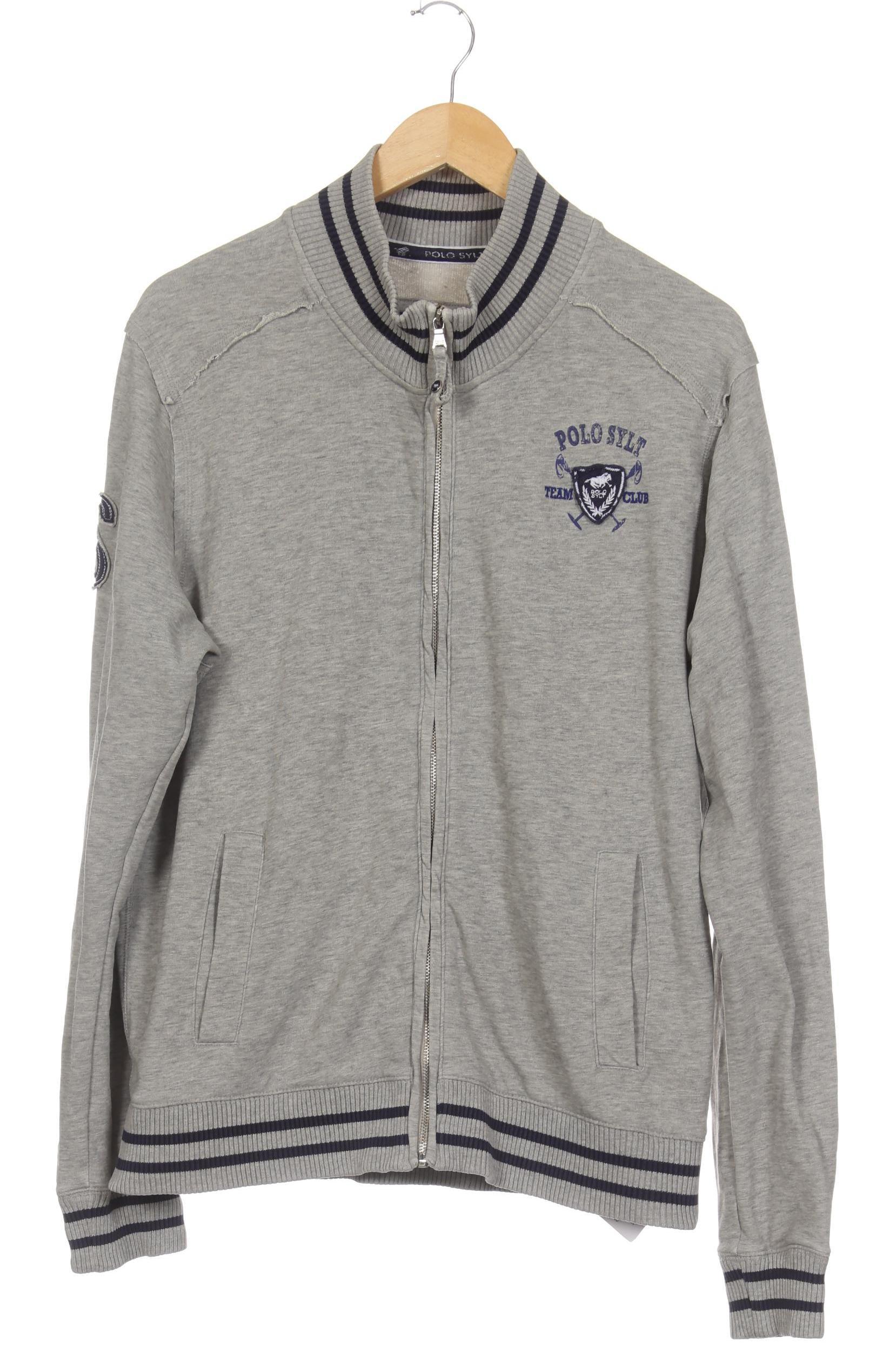 Thumbnail - Polo Sylt Herren Strickjacke, grau, Gr.