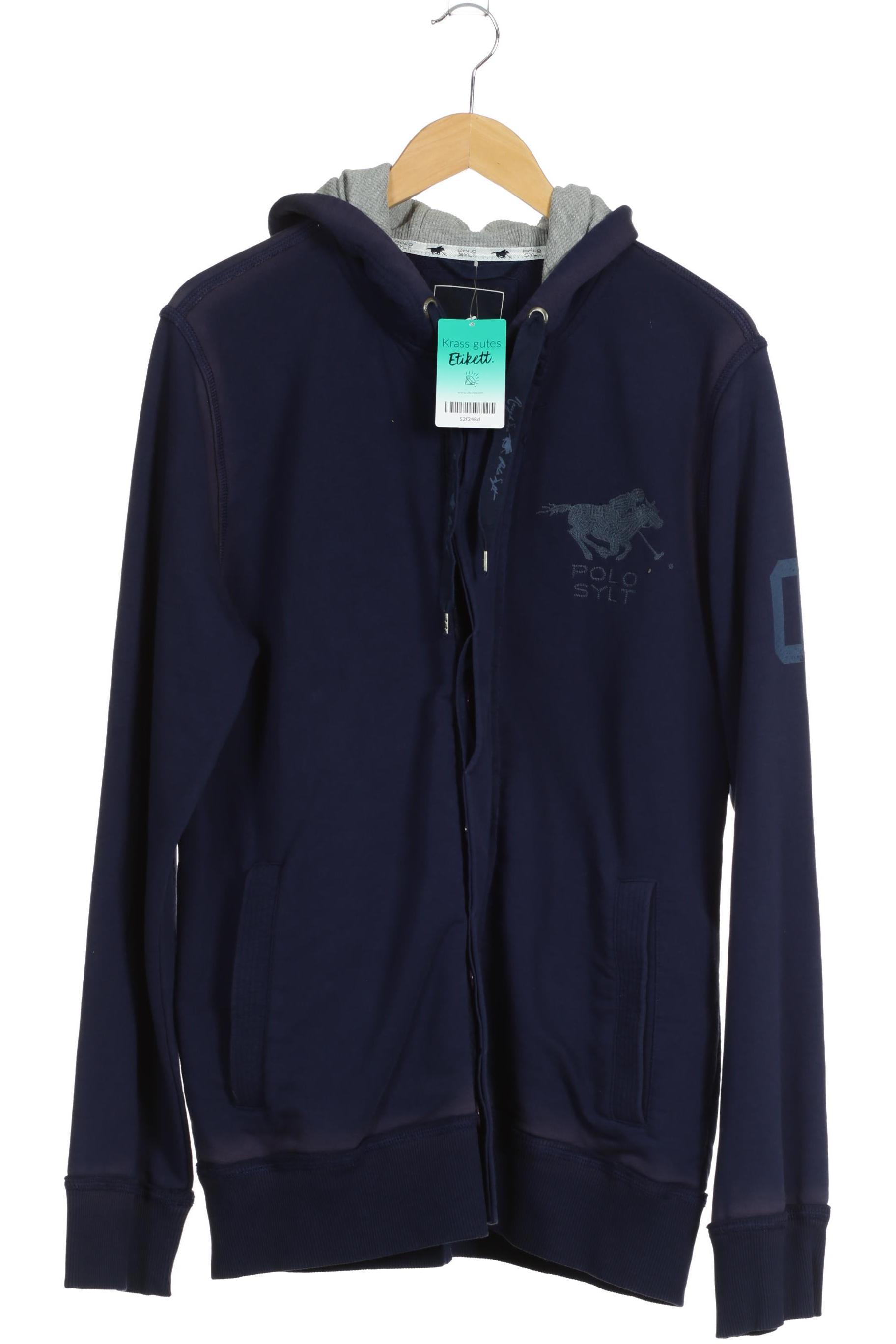 Thumbnail - Polo Sylt Herren Strickjacke, blau, Gr.