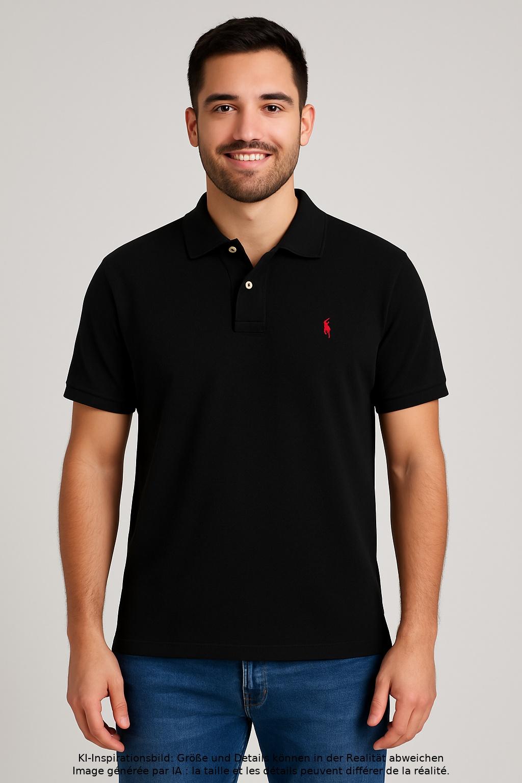 

Polo Ralph Lauren Herren Poloshirt, schwarz, Gr. 52