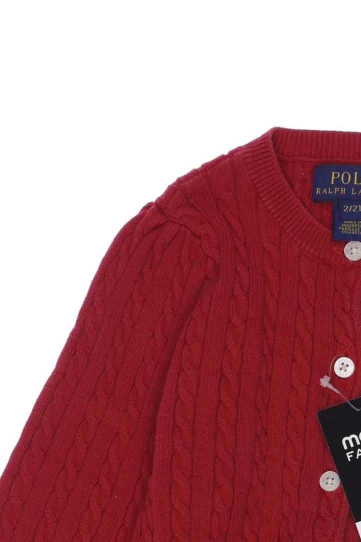 Thumbnail - Polo Ralph Lauren Mädchen Strickjacke, rot, Gr. 92