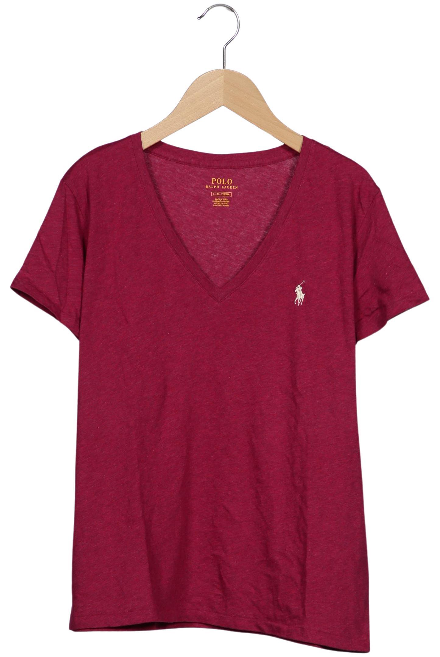 

Polo Ralph Lauren Damen T-Shirt, bordeaux, Gr. 42