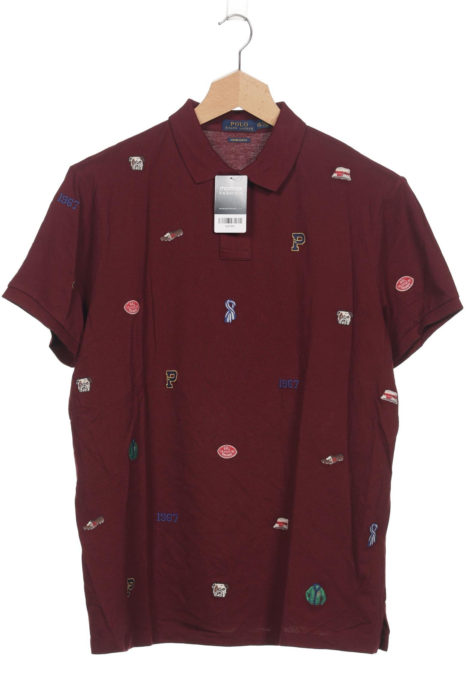 

Polo Ralph Lauren Herren Poloshirt, bordeaux, Gr. 56