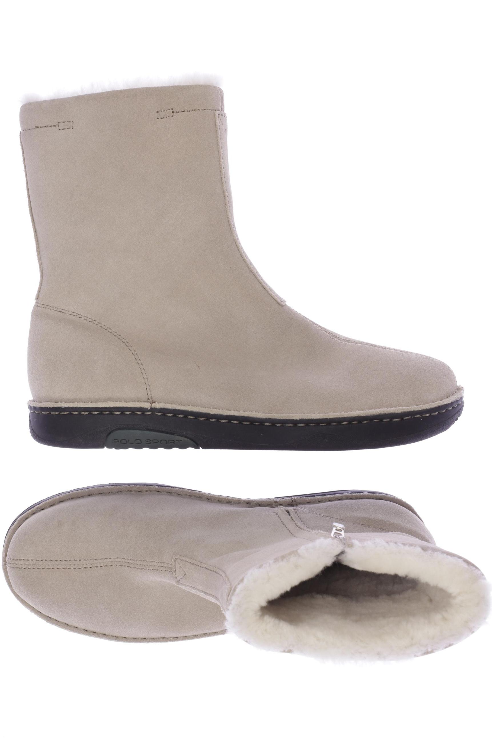 

Polo Ralph Lauren Damen Stiefelette, beige, Gr. 9