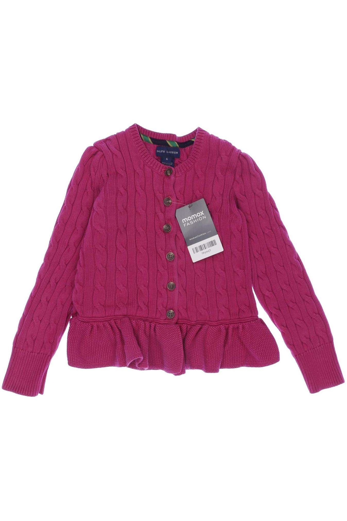 

Polo Ralph Lauren Mädchen Strickjacke, pink, Gr. 116