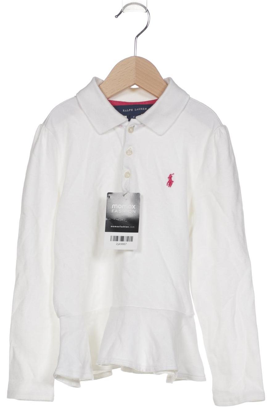 

Polo Ralph Lauren Damen Langarmshirt, weiß, Gr. 116