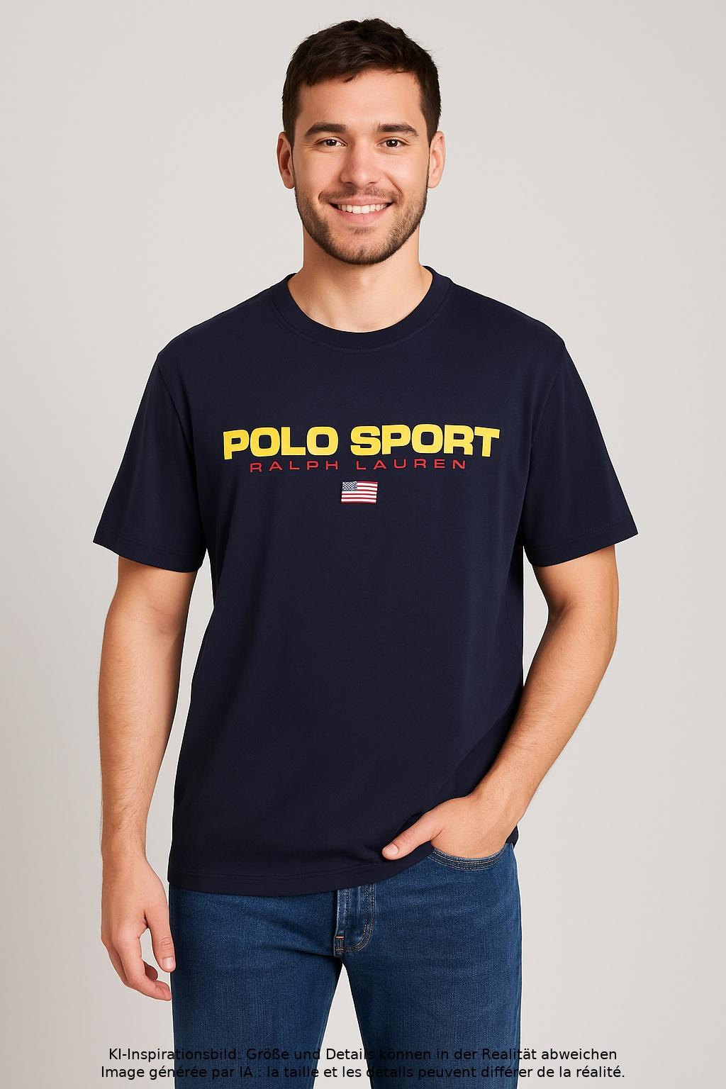 

Polo Ralph Lauren Herren T-Shirt, marineblau, Gr. 56